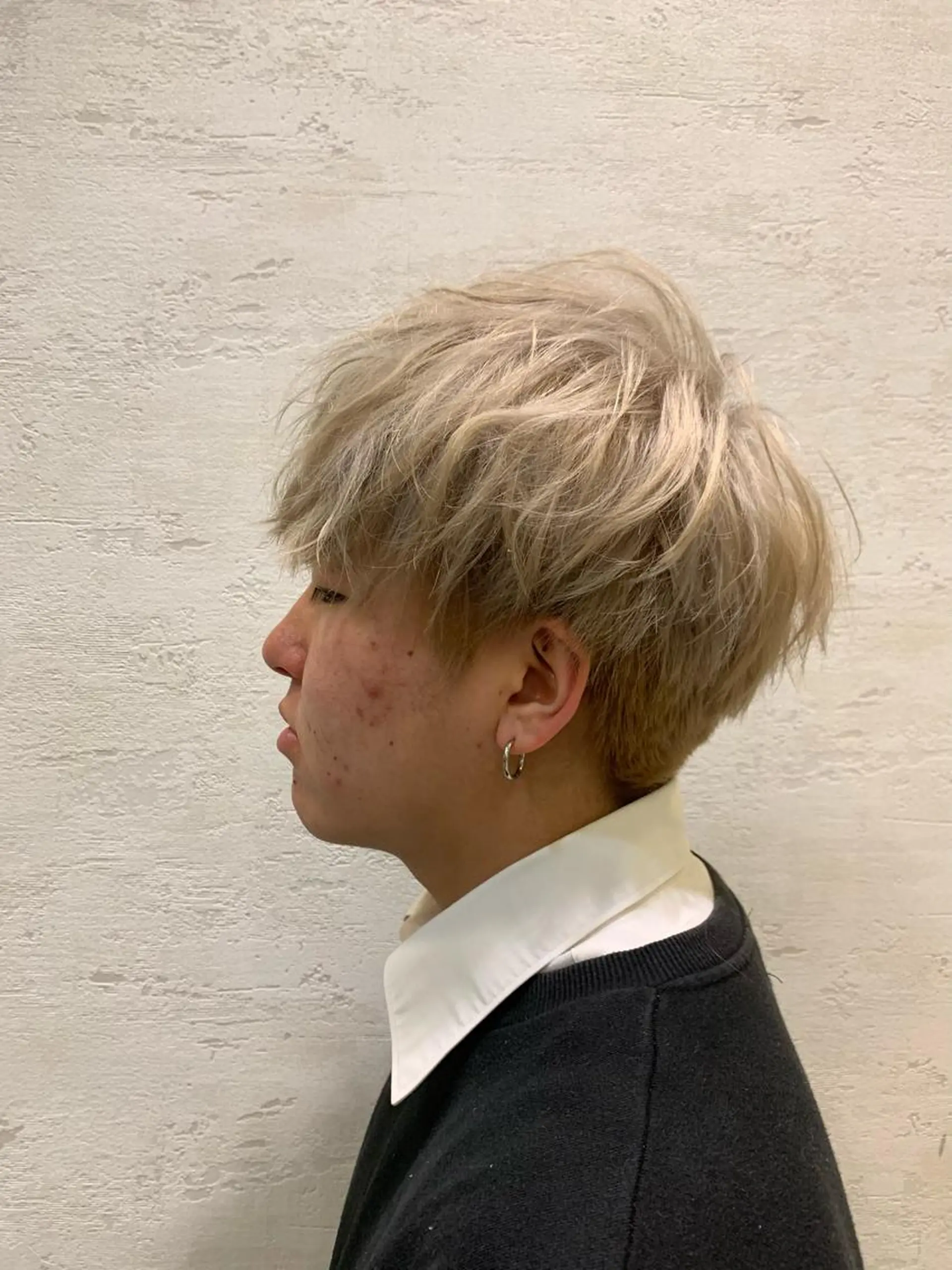 カラー メンズ 竹田 京人のヘアスタイル