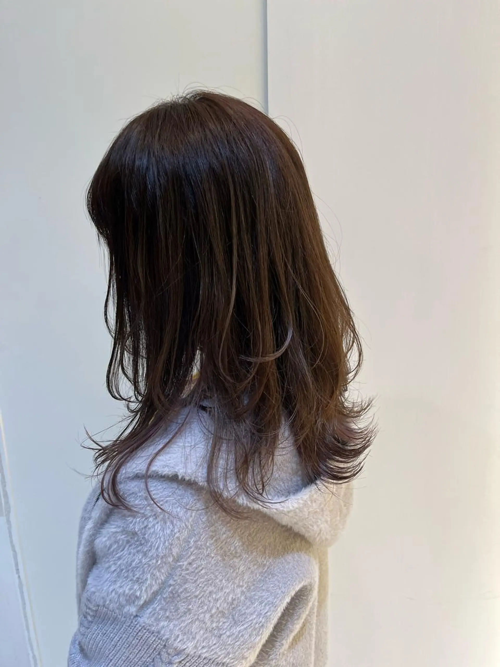 セミロング ハイレイヤー レイヤーカット 💠つたふうか/ 韓国/メンズヘア💠のヘアスタイル