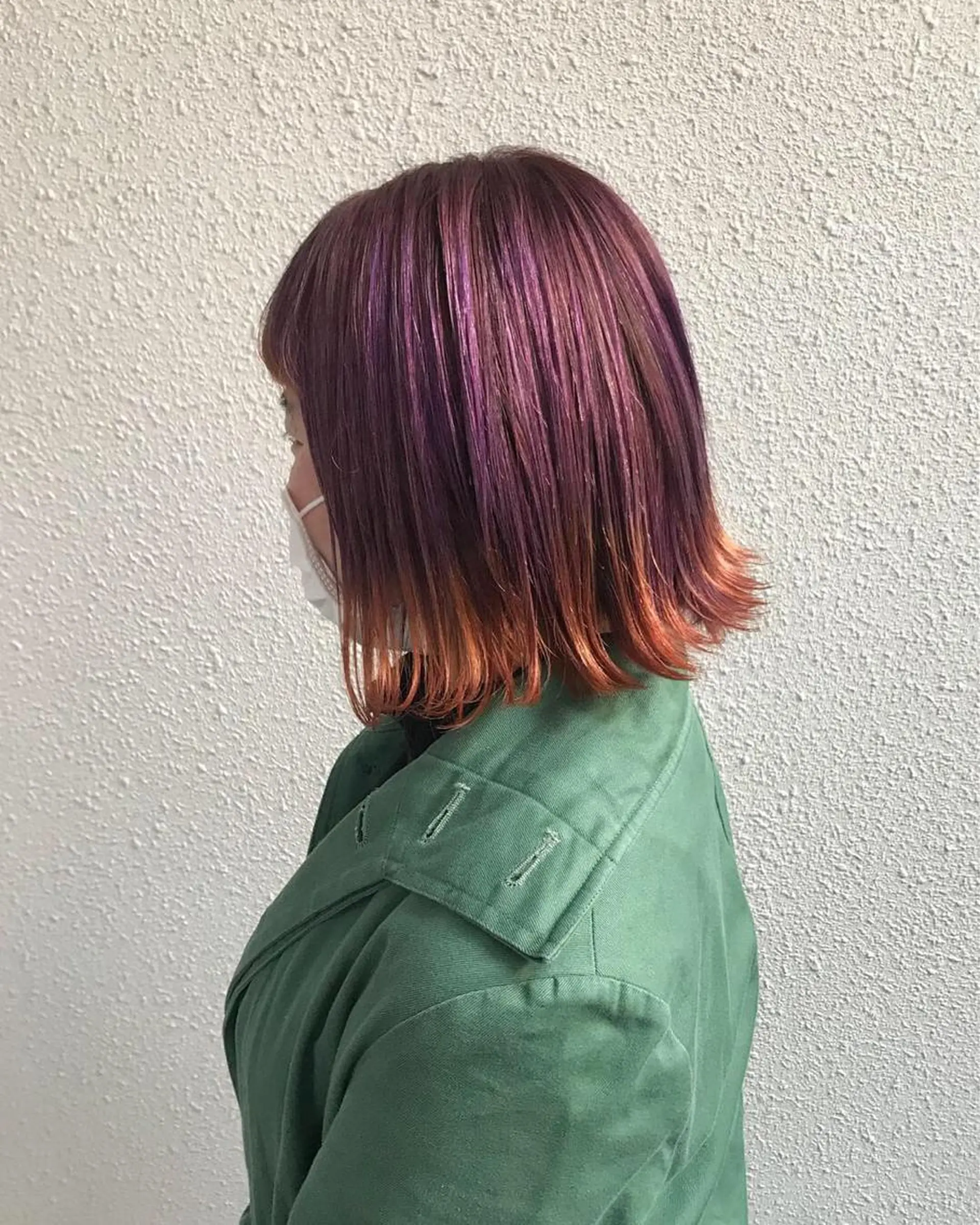 ショート カラー ブリーチ ブリーチなしカラー インナーカラー/天神 ブリーチ/吉田のヘアスタイル