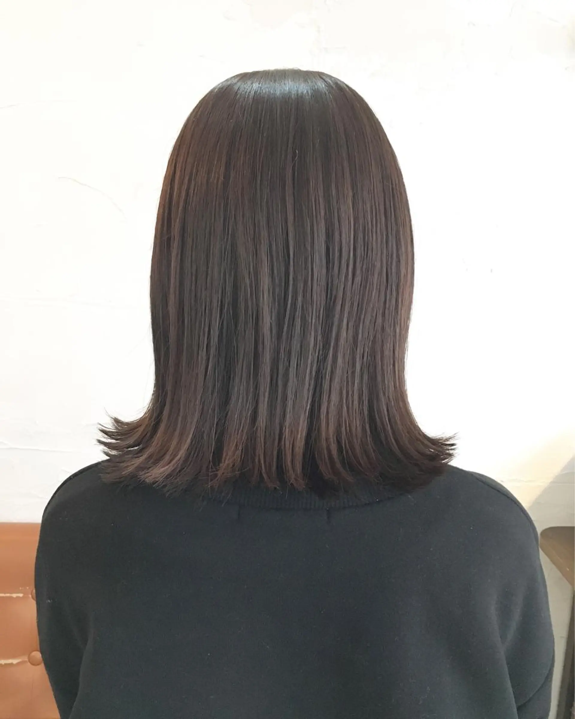 ミディアム 松田 由紀子のヘアスタイル