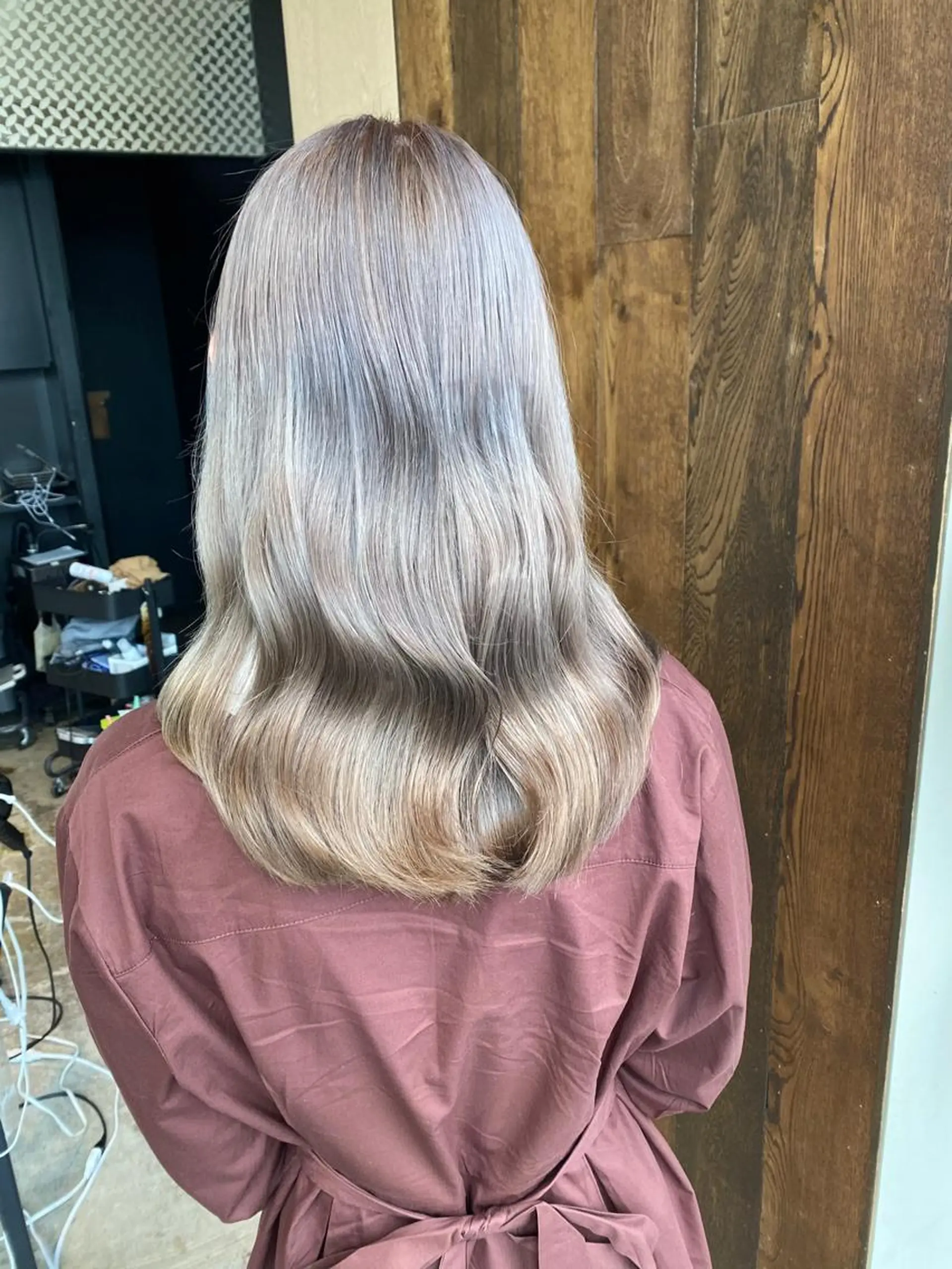 カラー 顔まわりの神様✨ 透明感カラー藤嶋秀幸のヘアスタイル