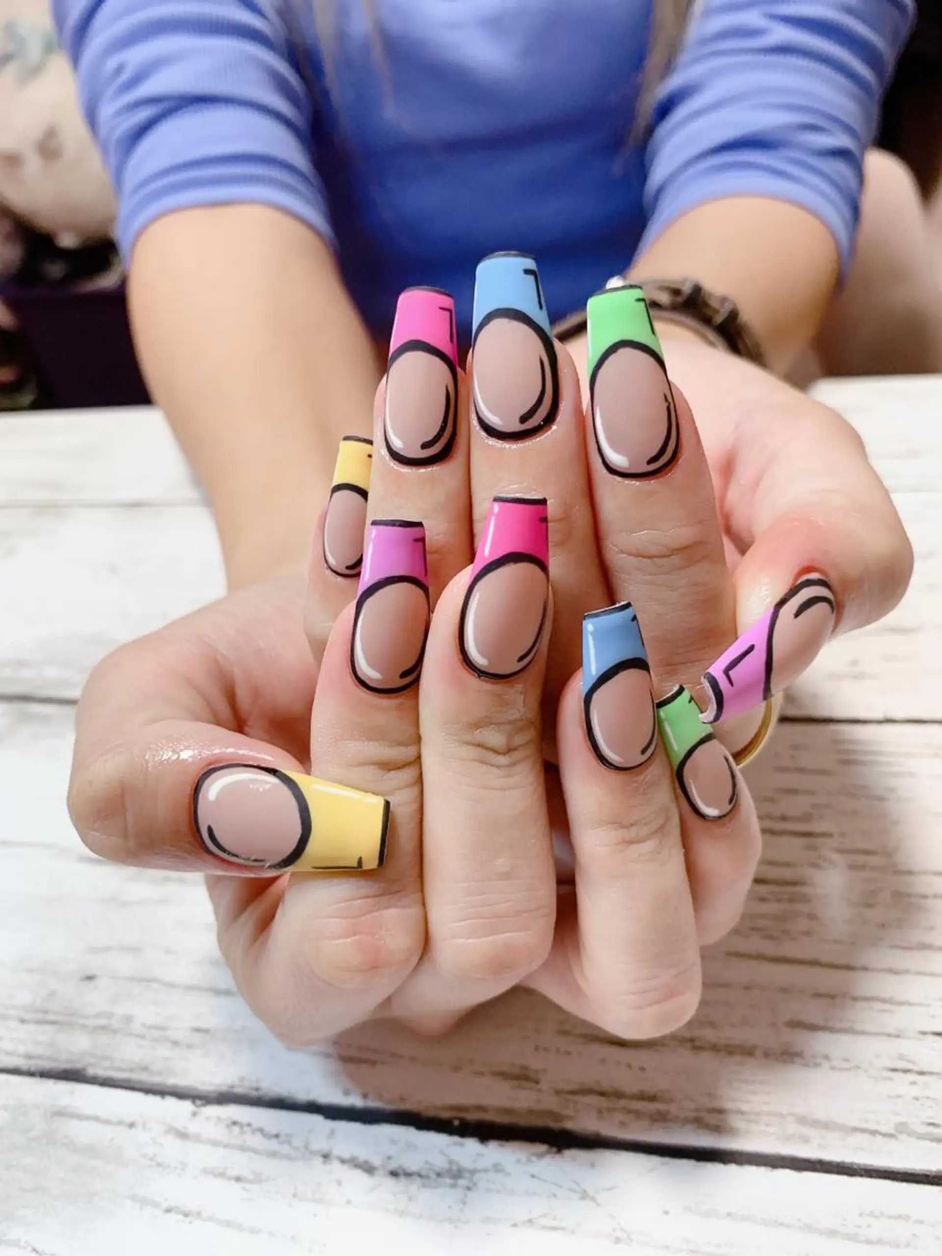 ネイル ゆず秋葉原 Vickyのネイルデザイン