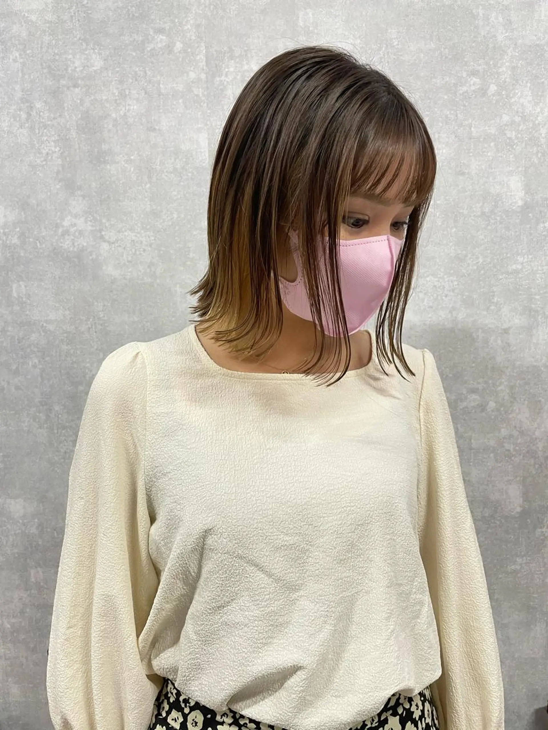 ショート 切りっぱなしボブ ショートボブ ハンサムショート 丸みショート アッシュ カット ヘアカラー トリートメント C’LD hair  produce /シールドヘア所属・モテ髪/ボブ/ショー ト/アダチフウトのヘアスタイル