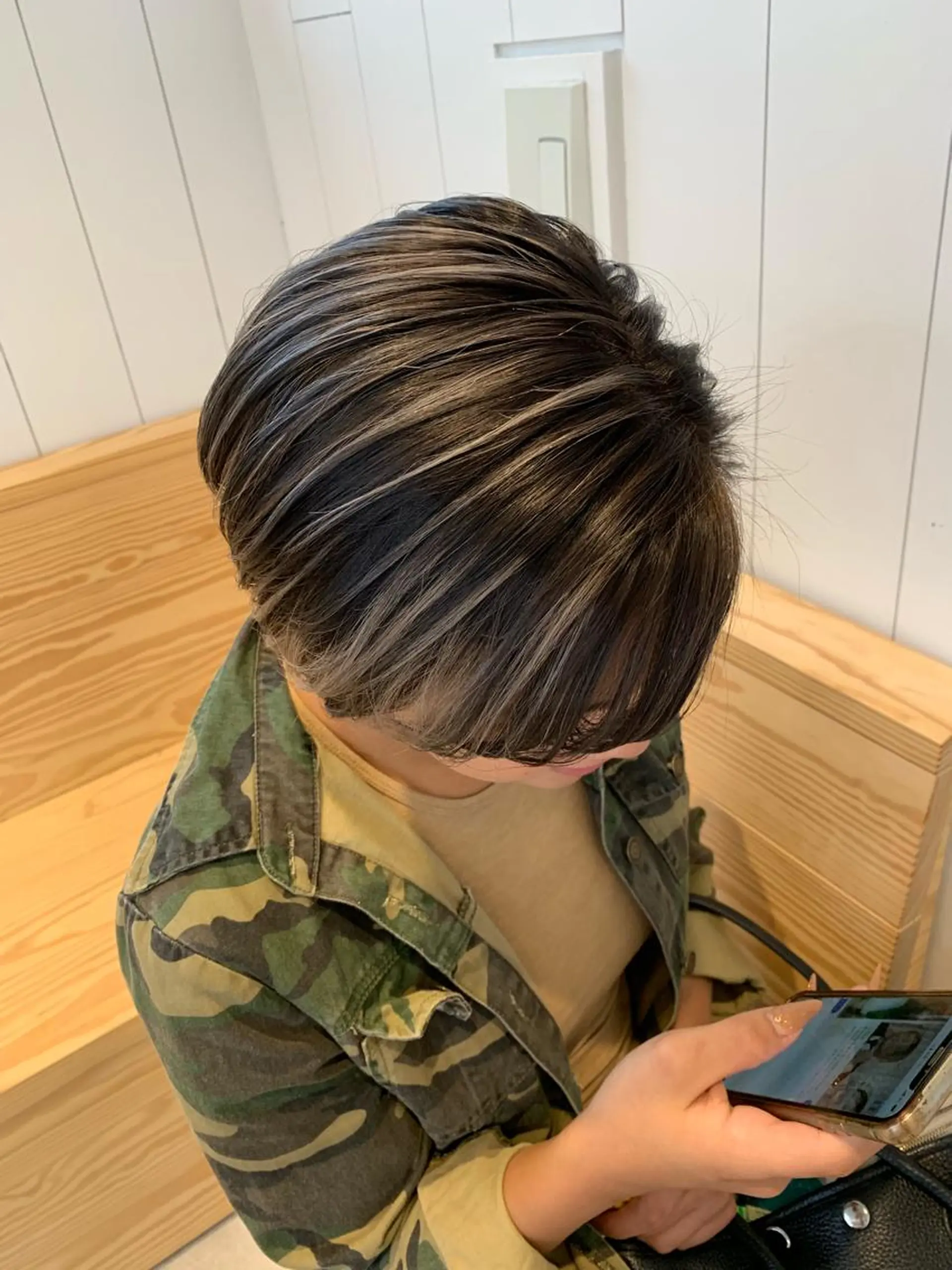 カラー ハイライトカラー River,Land所属・yui .のヘアスタイル