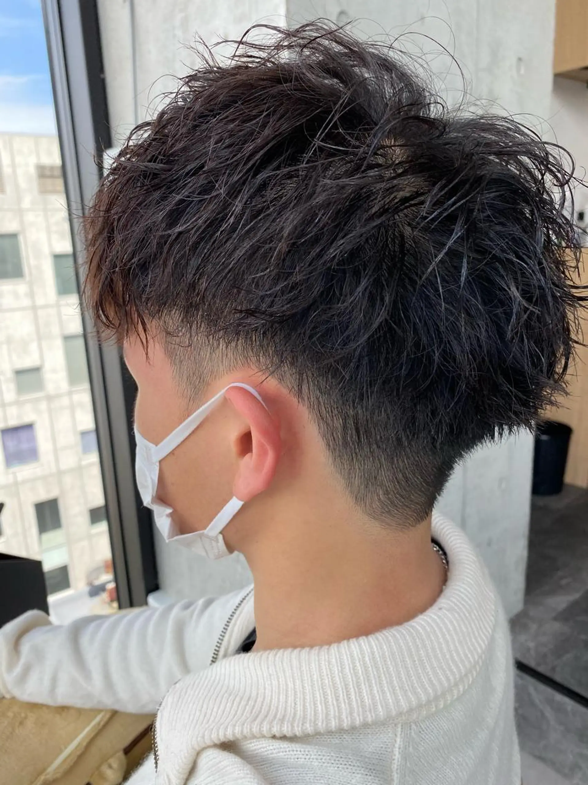 ショート パーマ メンズ カット パーマ トリートメント Dxxxx III所属・女性目線の大人 メンズ*Ayakaのヘアスタイル