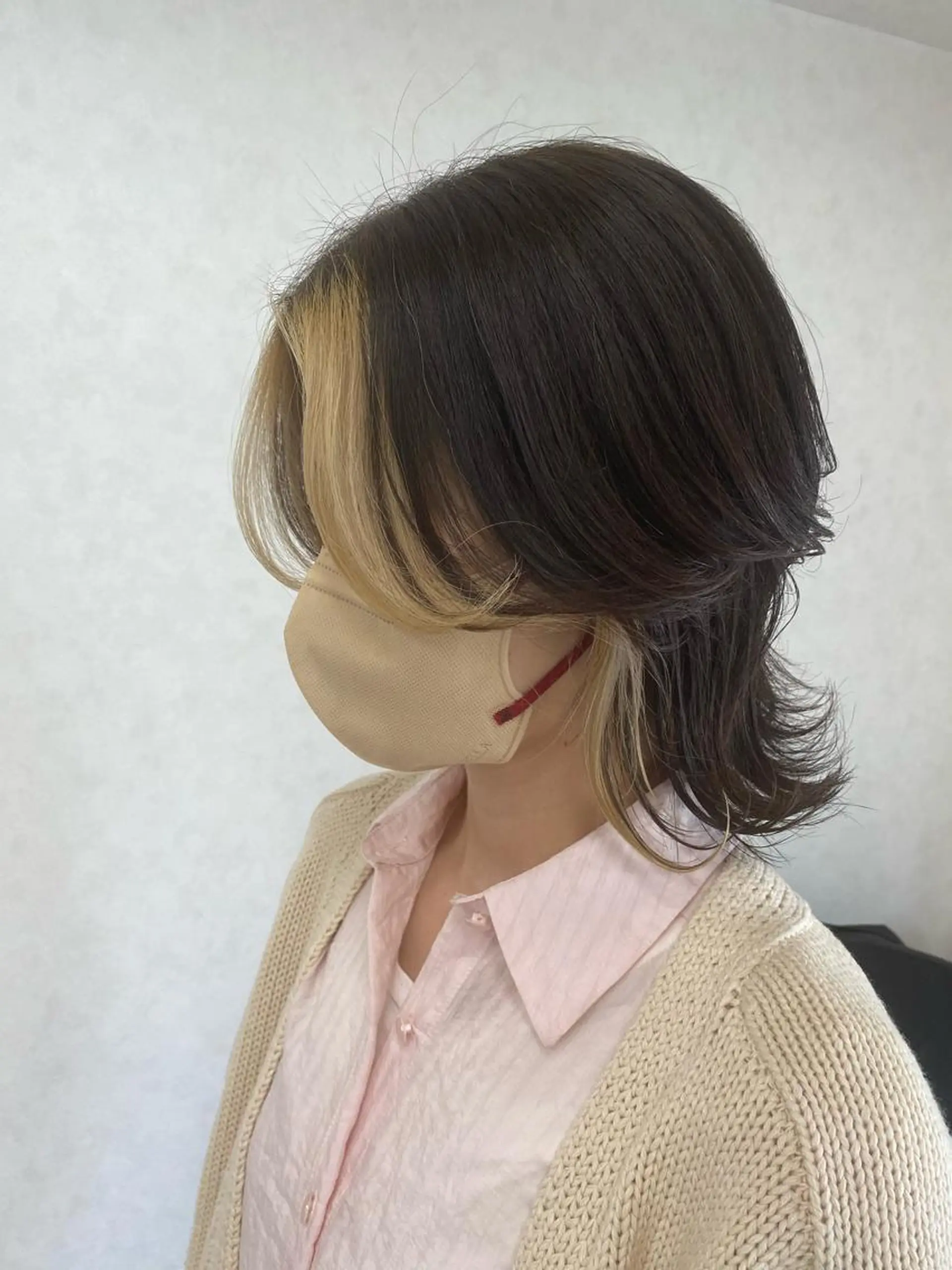 ミディアム カラー Eir-LUXE-所属・Eir-LUXE- 代表　鈴木翔平のヘアスタイル