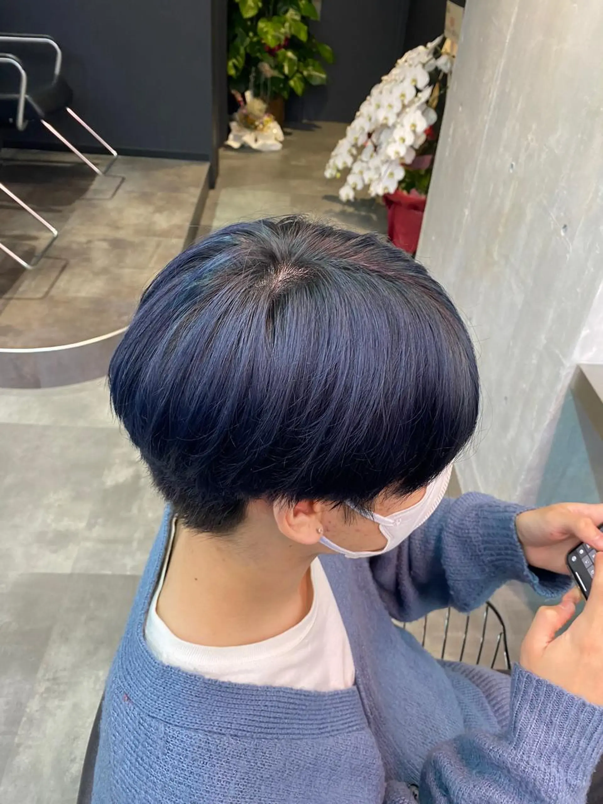 メンズ メンズブリーチ RuBio しょーたのヘアスタイル