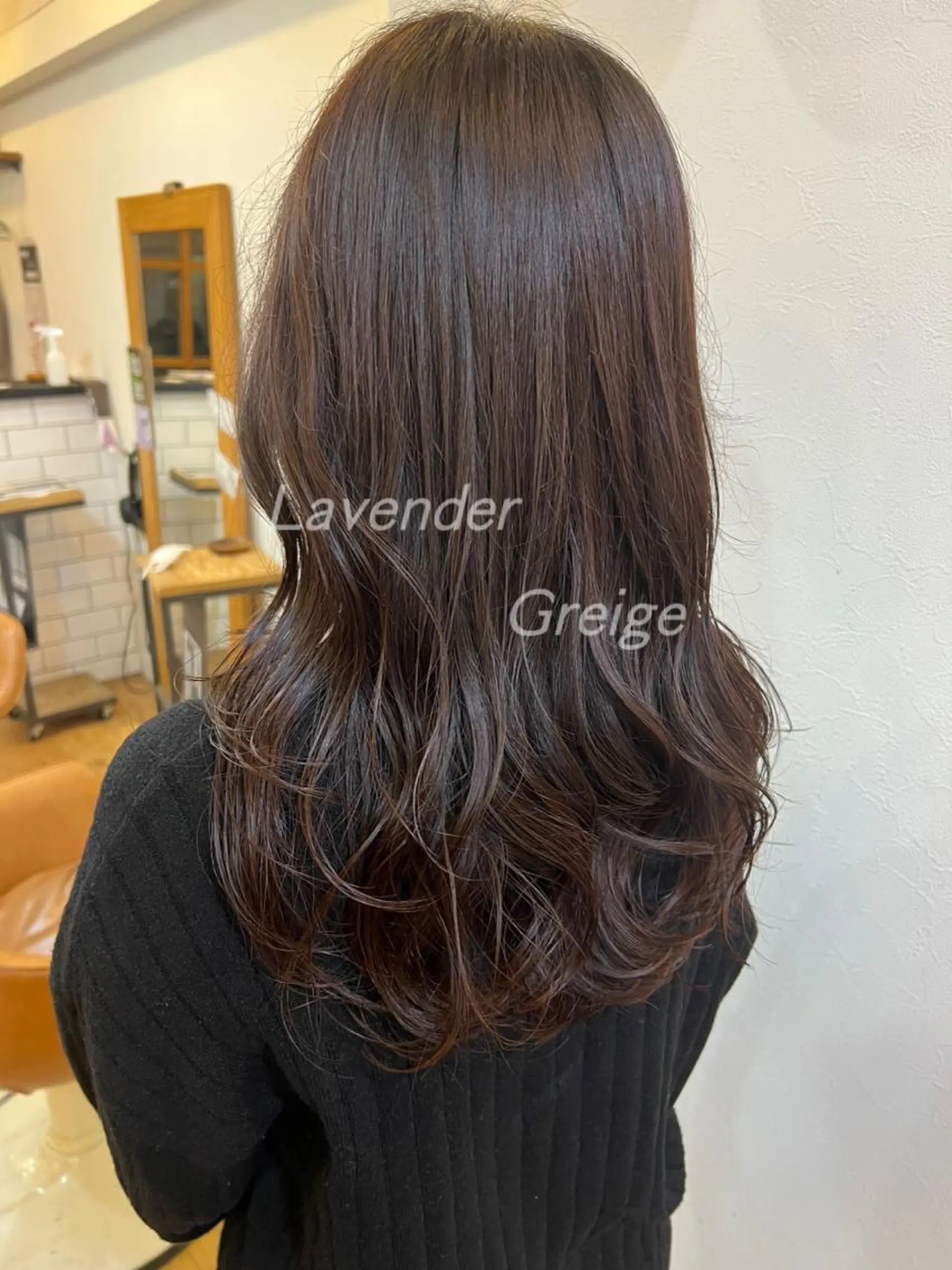 ロング カット ヘアカラー トリートメント 艶ハイトーン‪‪🔆 ️️️安座間 希のヘアスタイル