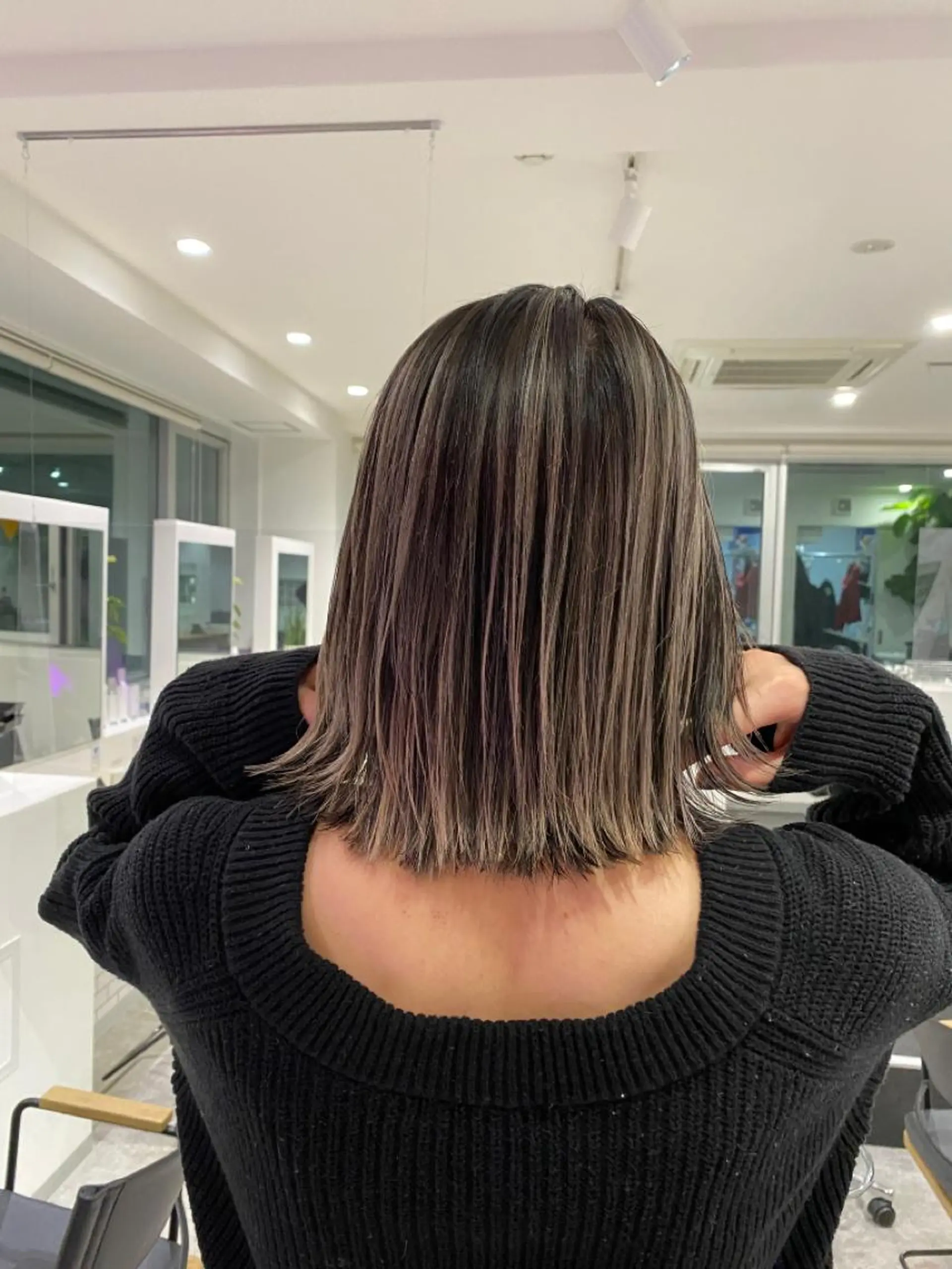 ショート カラー JILBLAN京都 ショート/ハイライトのヘアスタイル