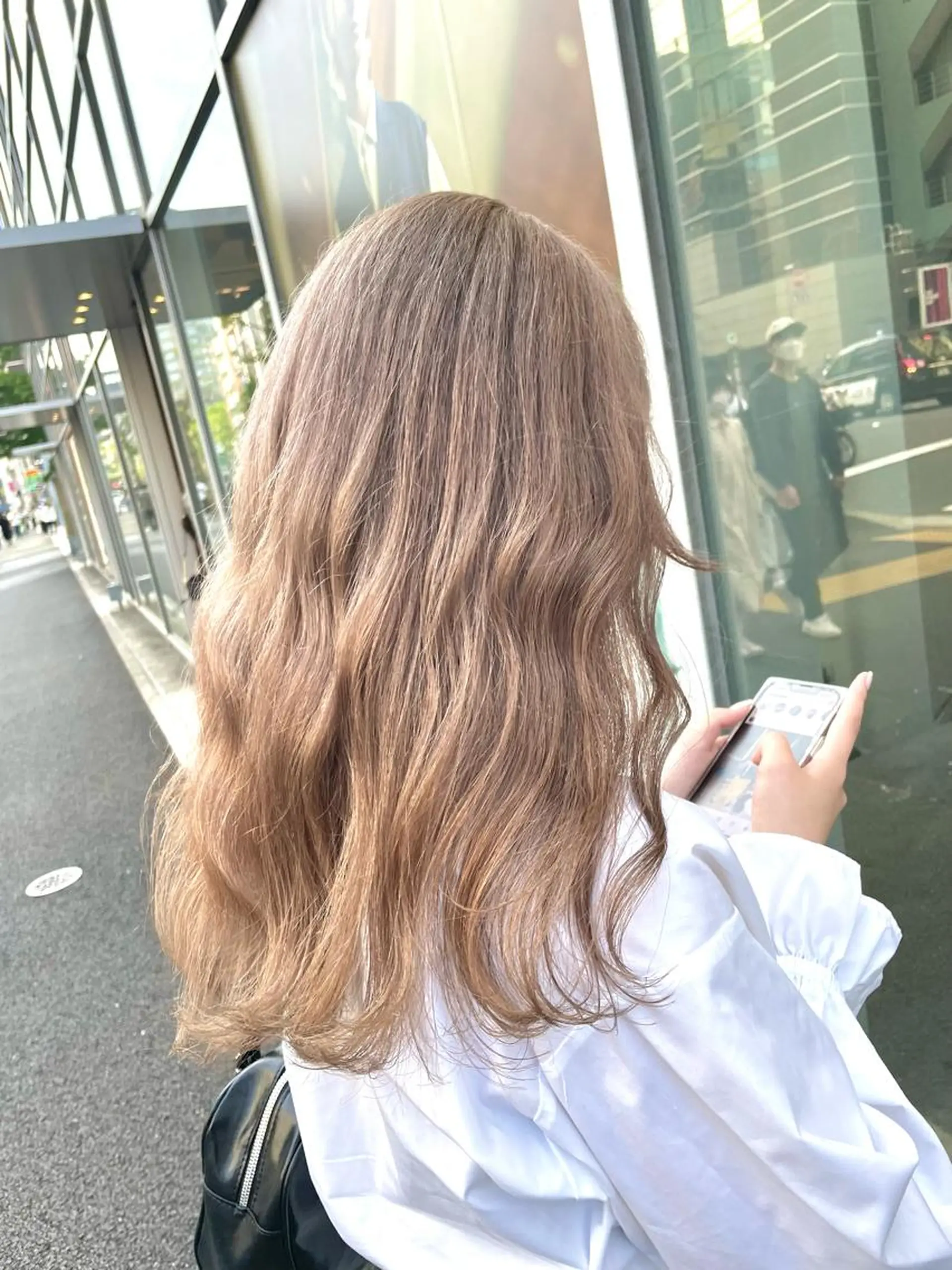 セミロング 💍大人デザイン /ハイトーン♡リクトのヘアスタイル