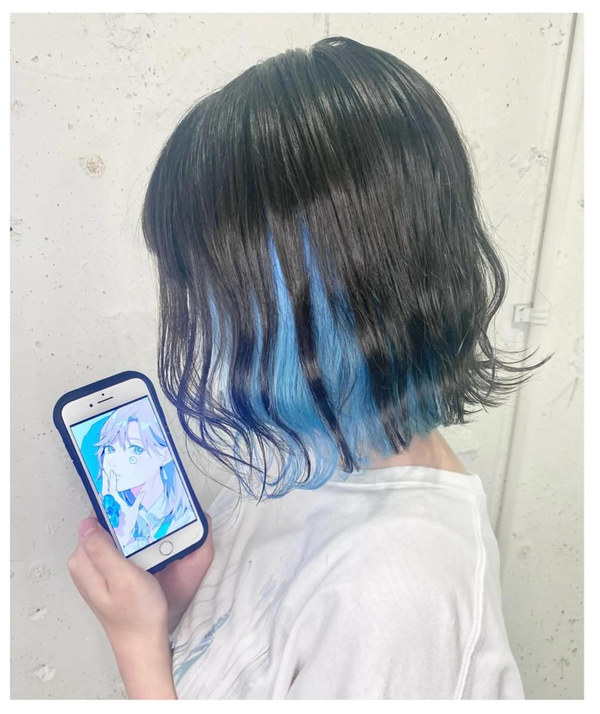 ショート カラー ブリーチ インナーカラー GARU-ガル-所属・TSUNO🦖 派手髪/オタク美容師のヘアスタイル