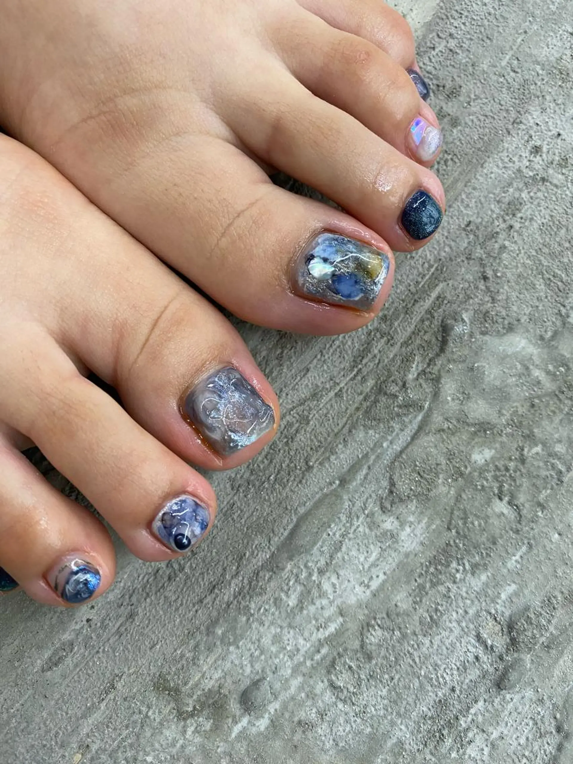 ネイル フットネイル nable.所属・栗林 実莉のネイルデザイン