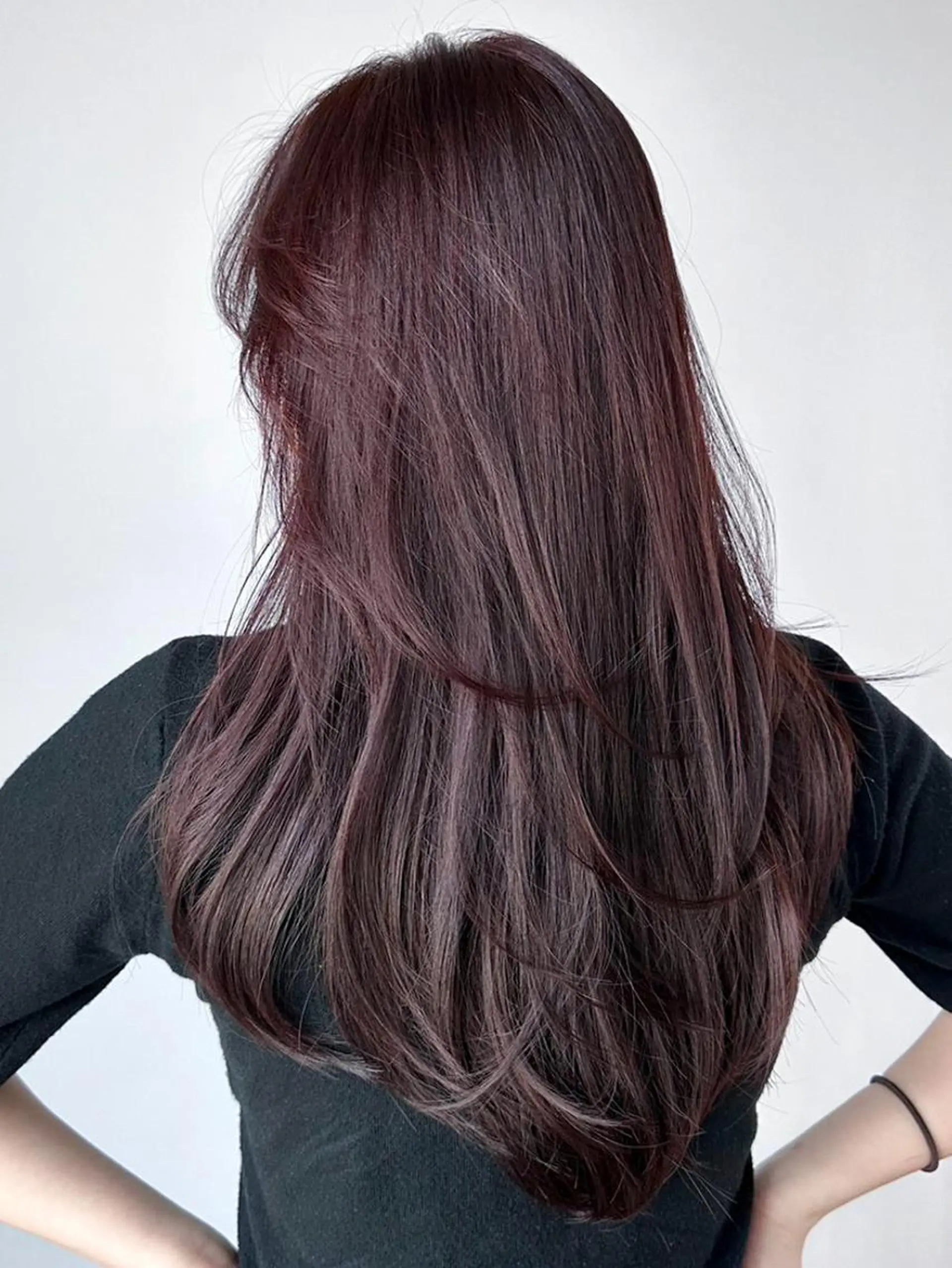 セミロング カラー レイヤーカット カット ヘアカラー トリートメント ITbyALBUM 八王子店のヘアスタイル