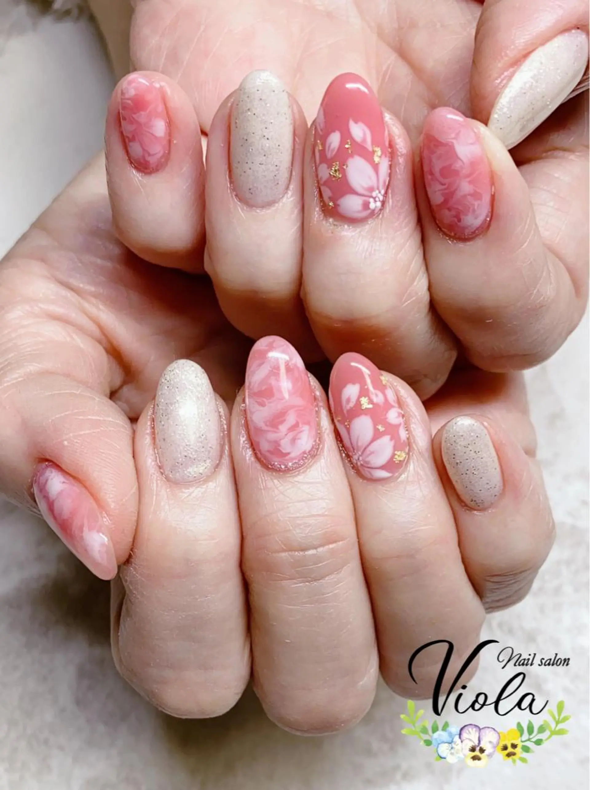 ネイル ハンドネイル Nailsalon Viola所属・ネイルサロン Violaのネイルデザイン