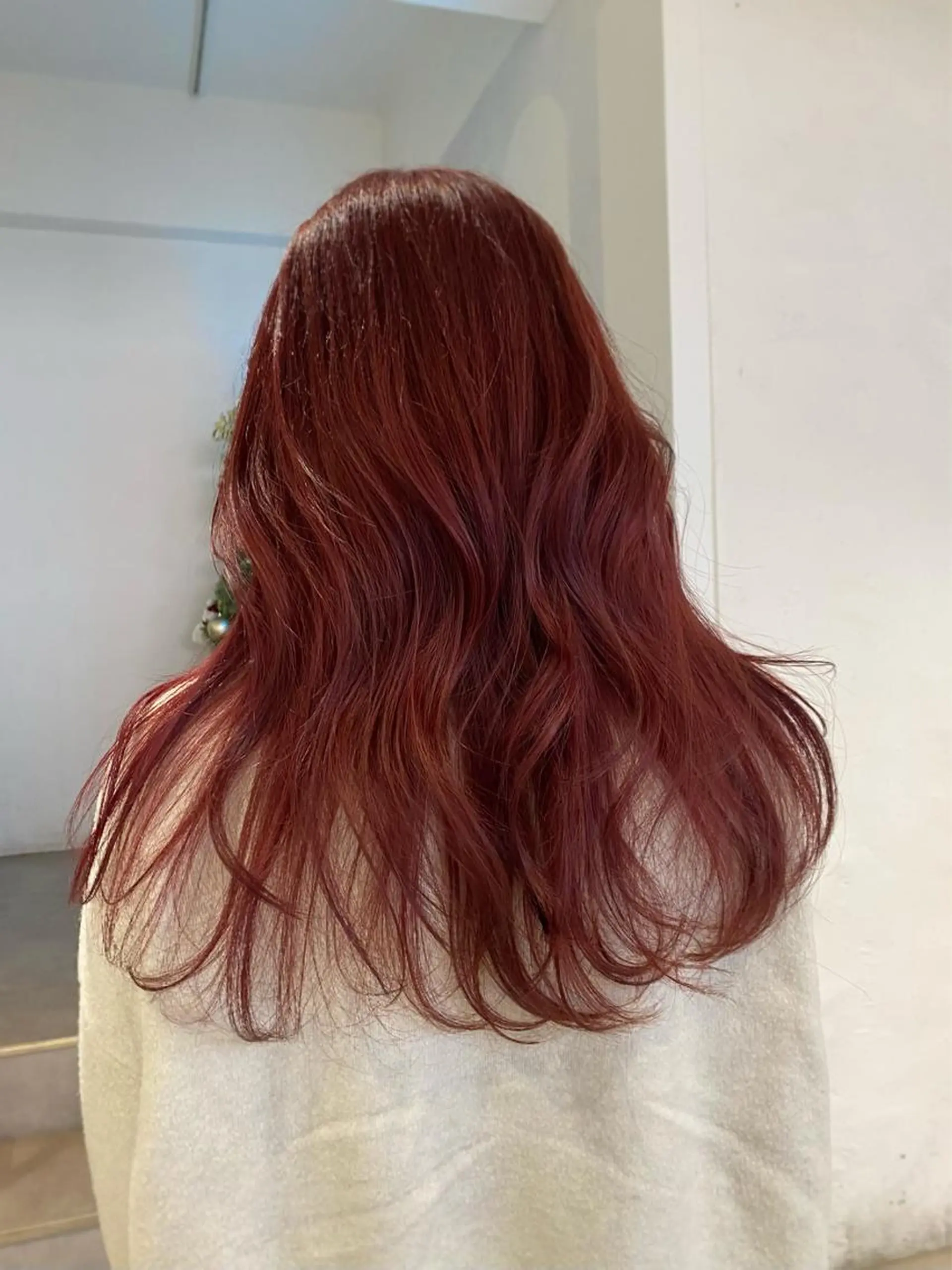 ロング ヘアカラー レイヤーカット カノン🩷のヘアスタイル