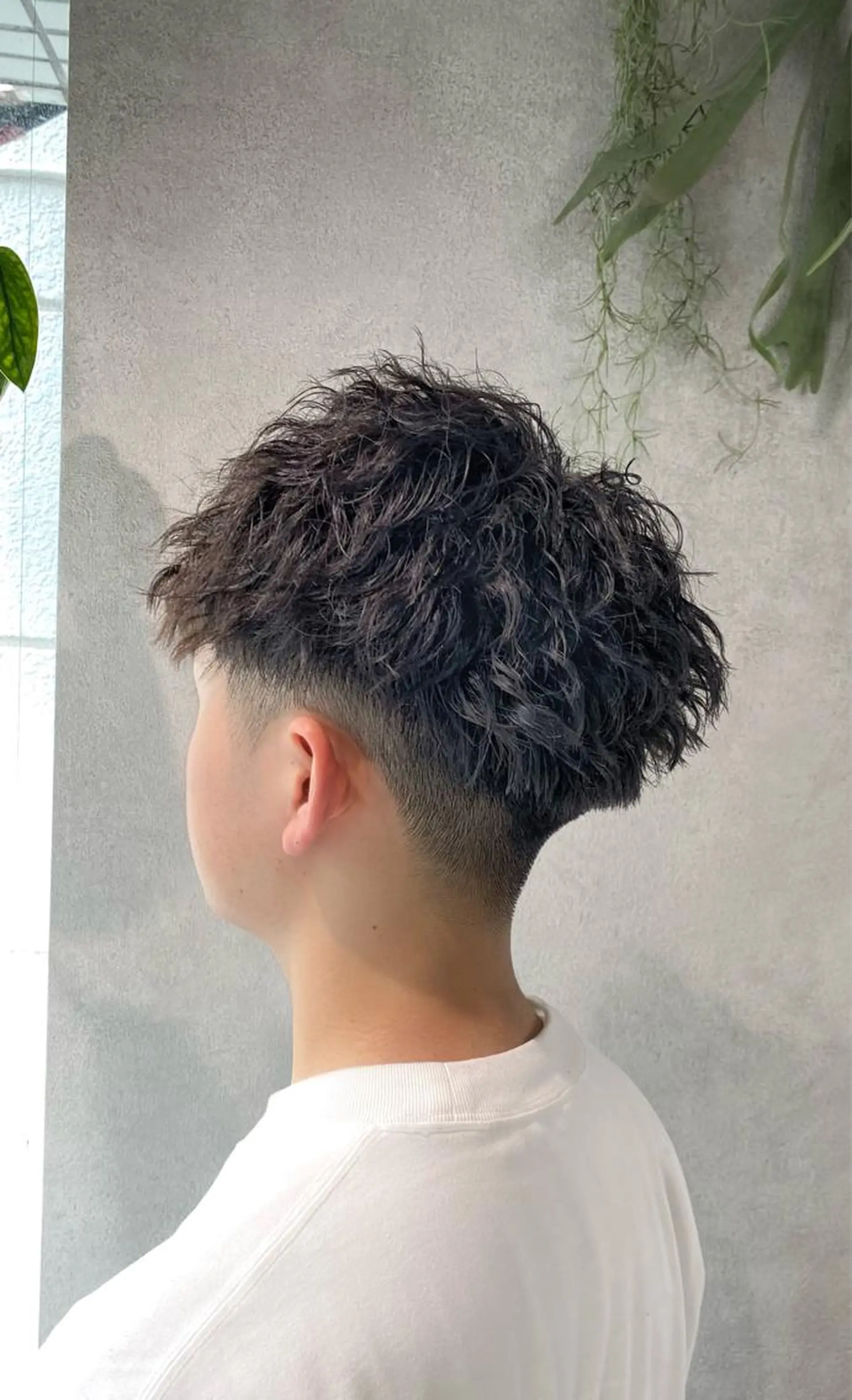 パーマ メンズ カット パーマ お洒落カジュアル🍃 まなとのヘアスタイル