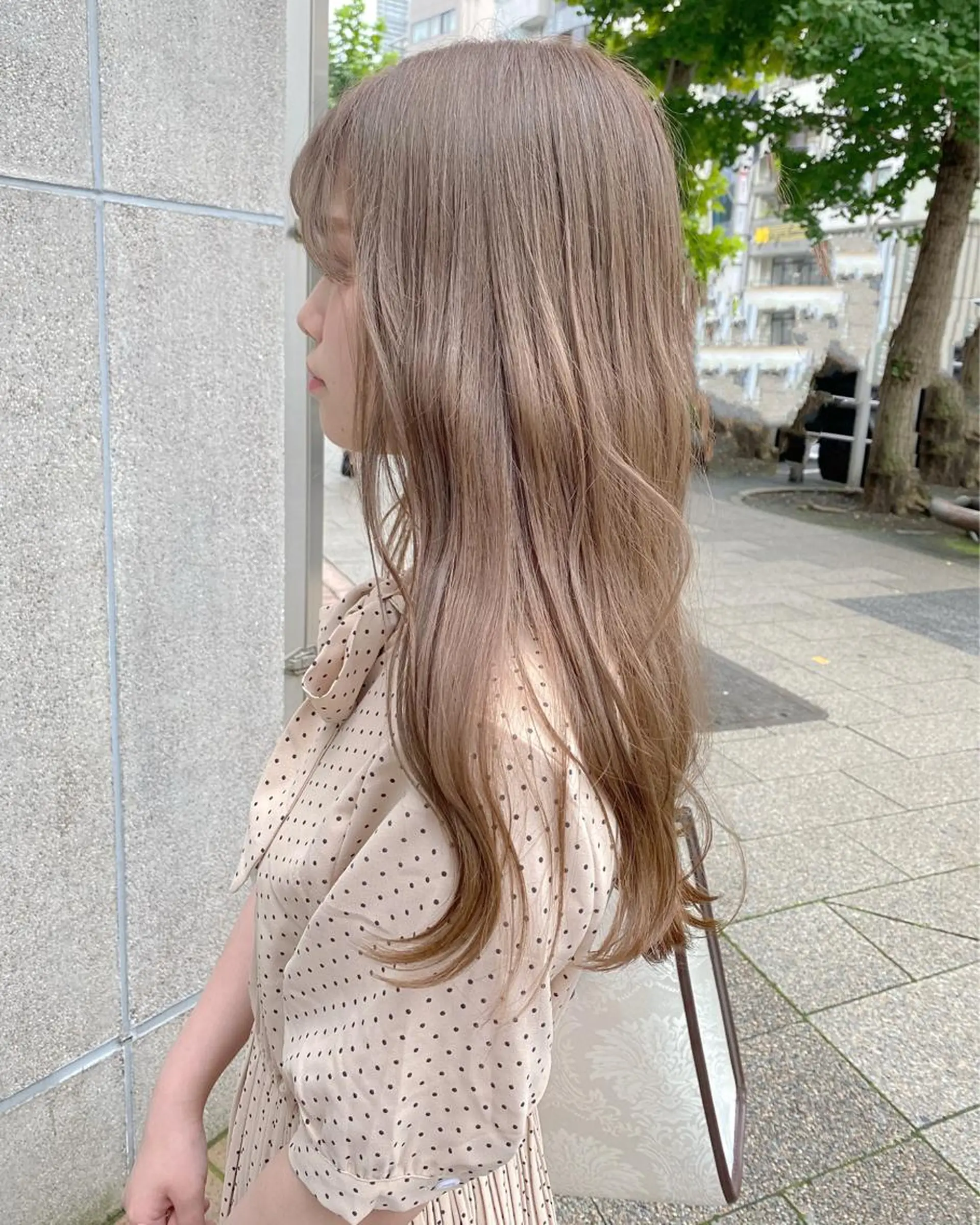 ロング 榎園 由美のヘアスタイル