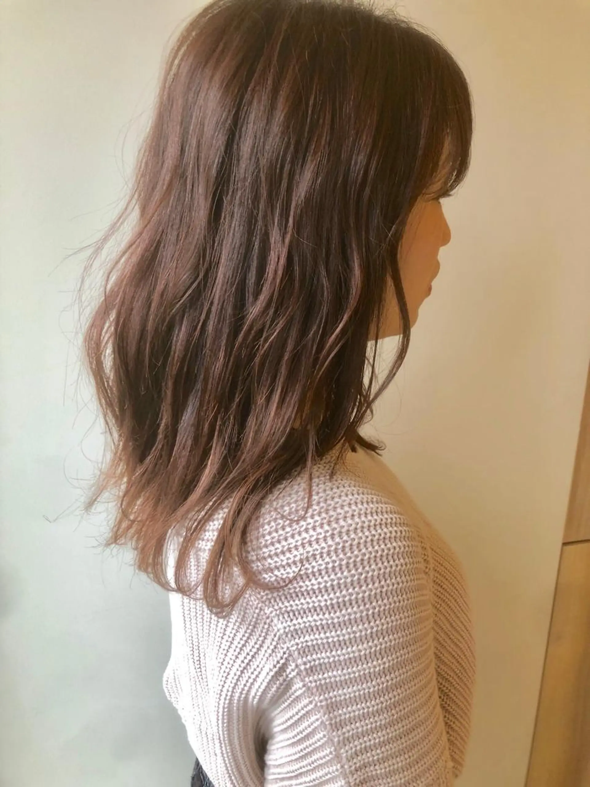 ミディアム ヘアカラー 【髪質改善】 川津翔太のヘアスタイル