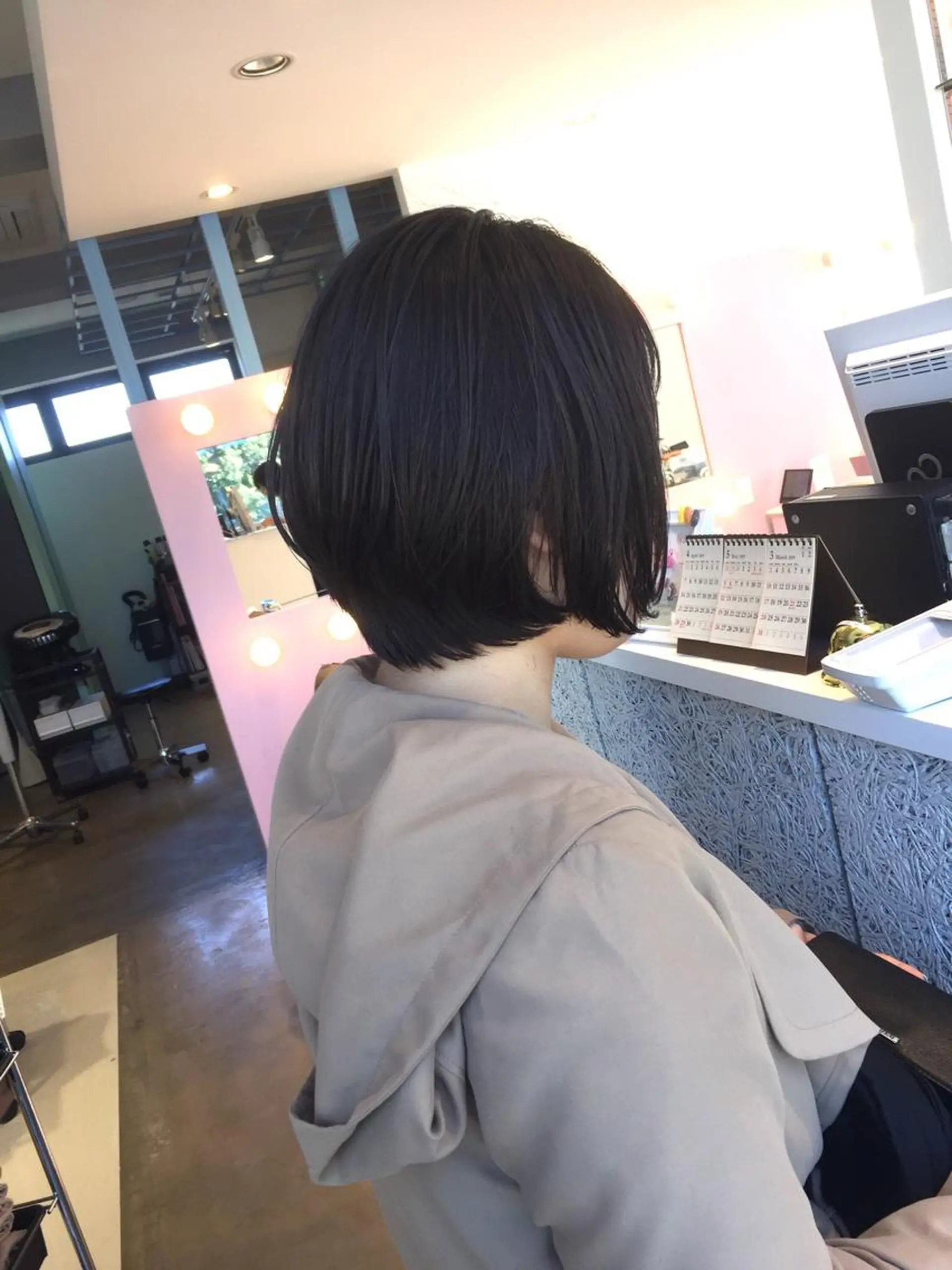 ショート ボブ 所渉/韓国レイヤー /ウルフカットのヘアスタイル