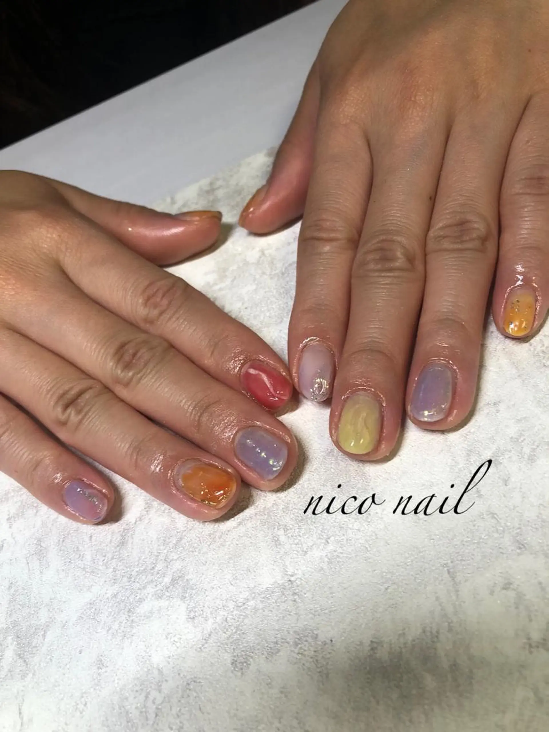 ネイル 香芝市ネイルサロン nico nailのネイルデザイン