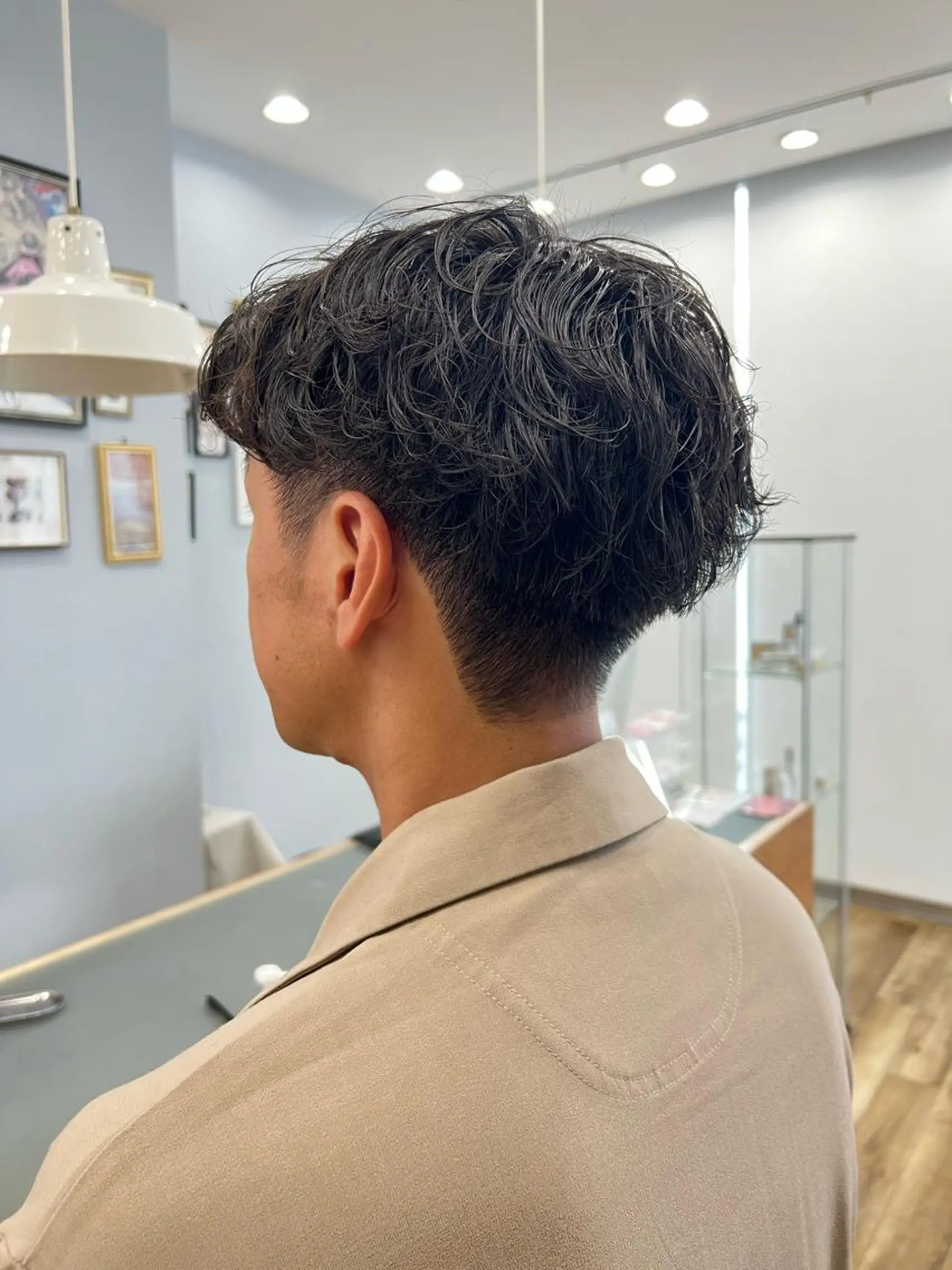 メンズ メンズパーマ カット 小池 楓のヘアスタイル