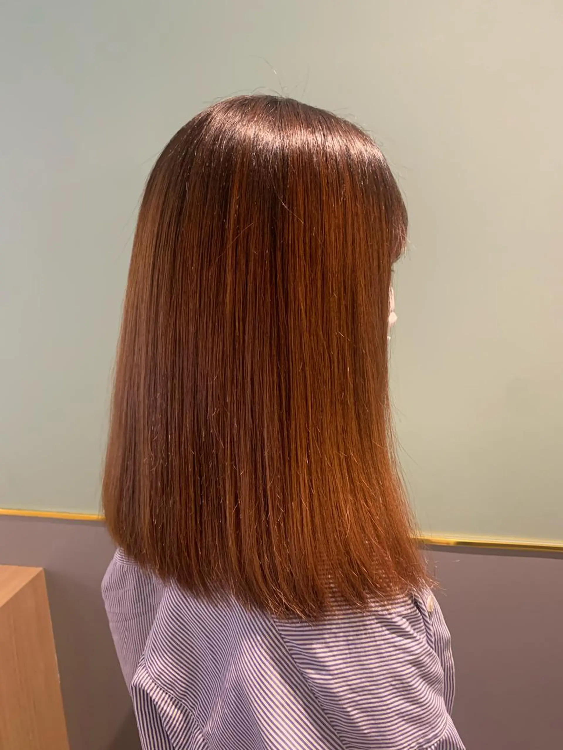 ミディアム カット 縮毛矯正 トリートメント ハイトーン/メンズ/ ウルフ特化   小松のヘアスタイル