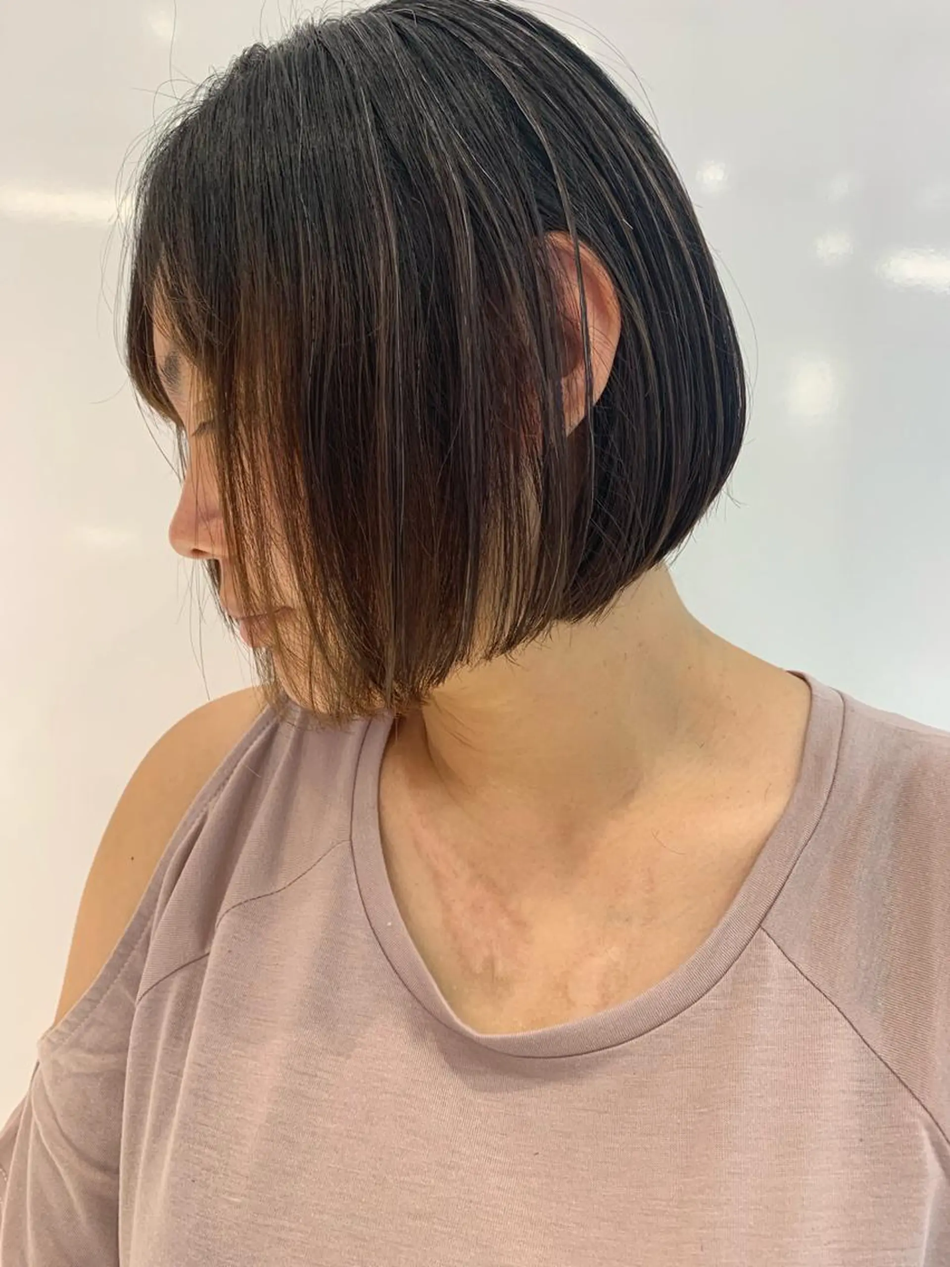 ショート ハッシュカット/ハイ トーン/MANAMIのヘアスタイル