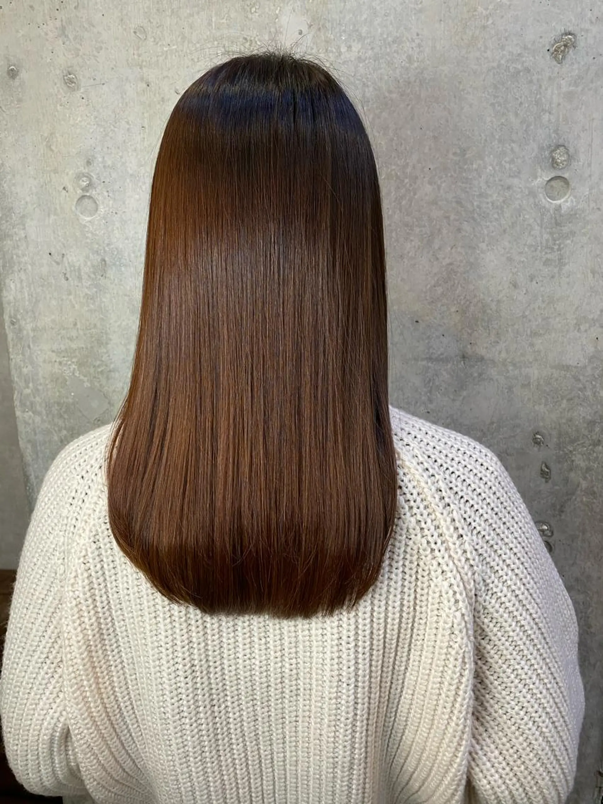 セミロング カット ヘアカラー トリートメント youres hair 髪質改善トリートメント&ヘッドスパ　恵比寿本店【ユアーズ　ヘア】所属・✨美髪エステ✨ 佐々木みなみのヘアスタイル