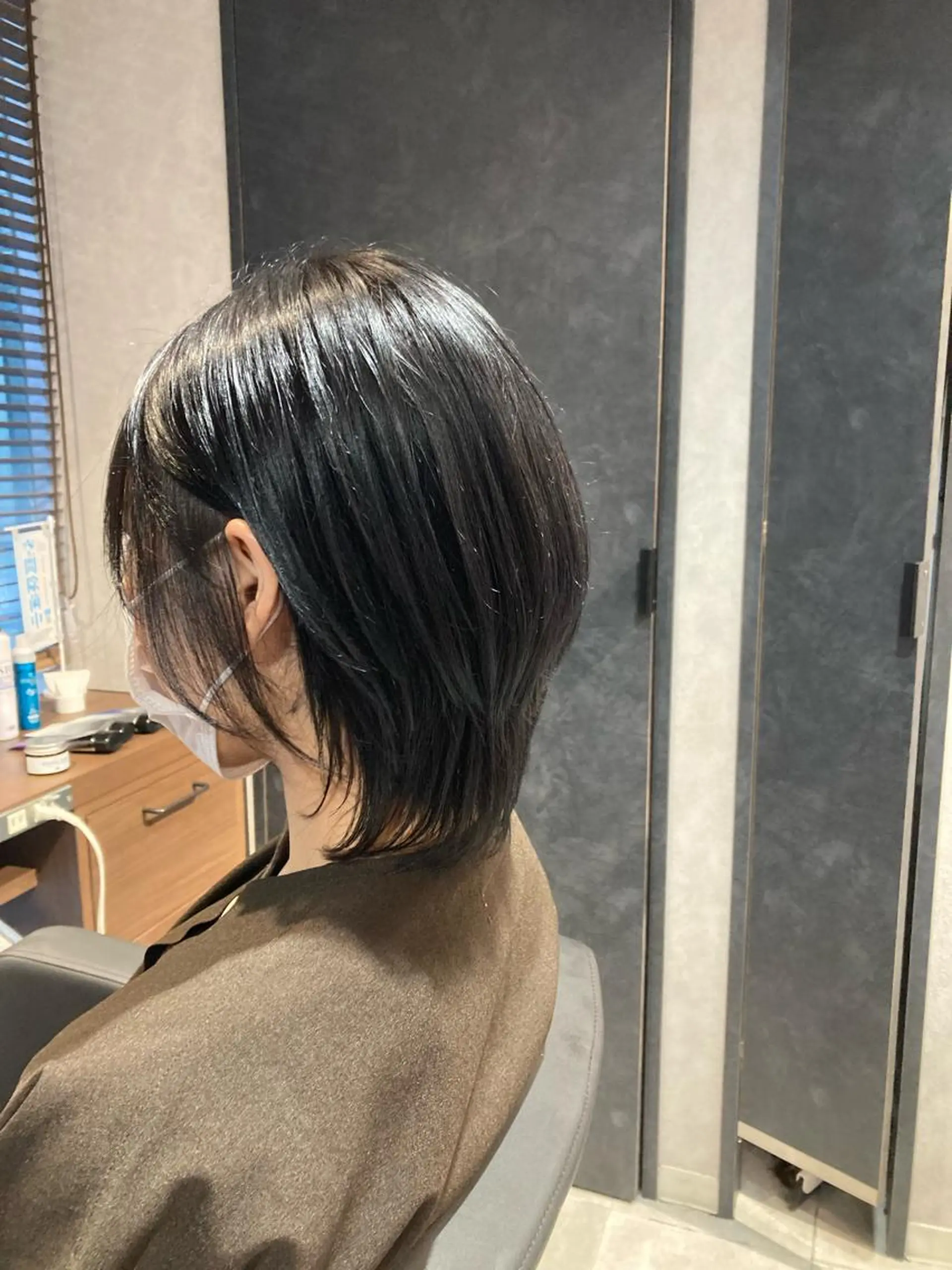 ミディアム カラー 宮下 弦也のヘアスタイル