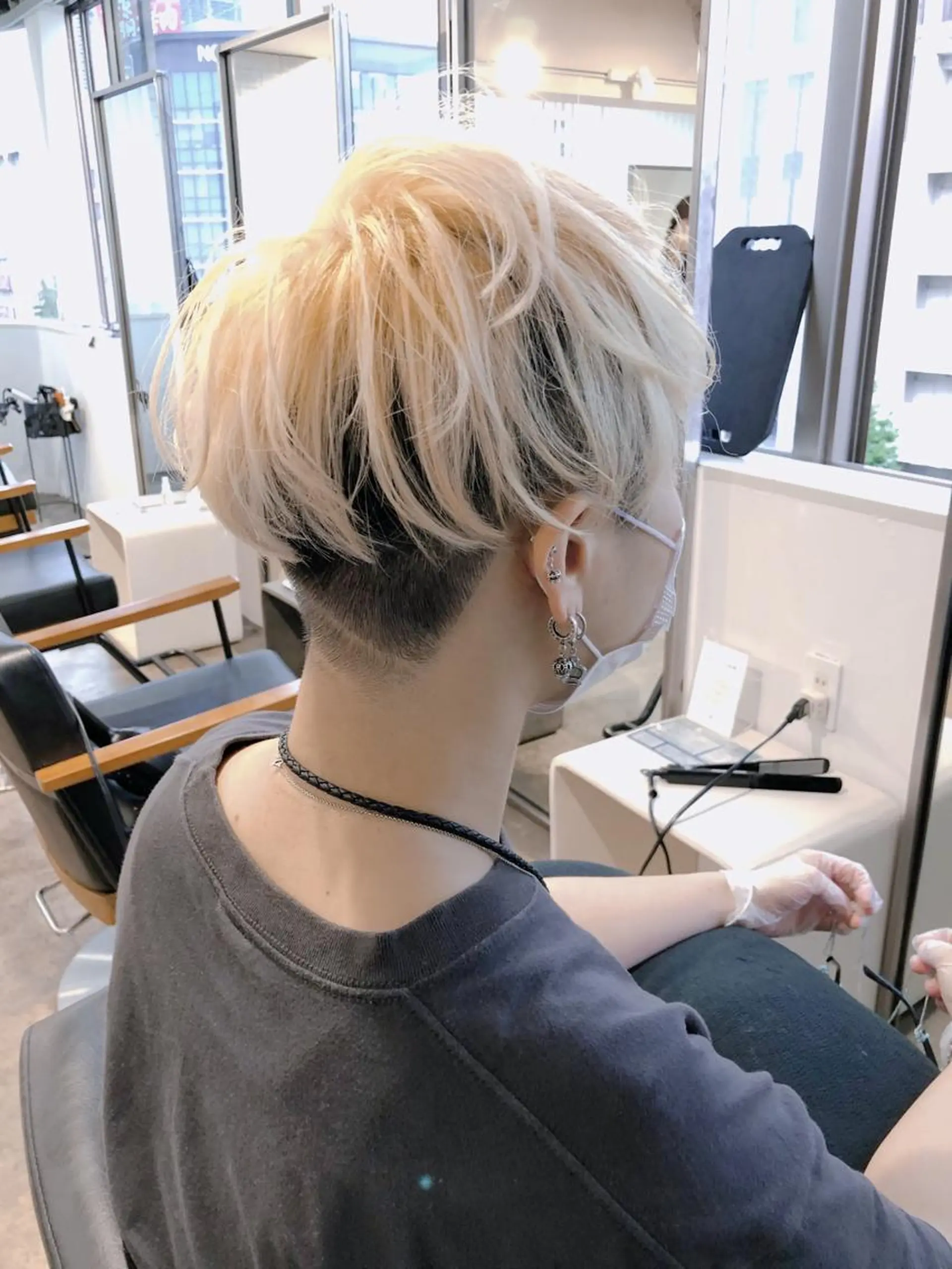 ショート メンズ メンズブリーチ MEN'S特化🌈 KATOのヘアスタイル