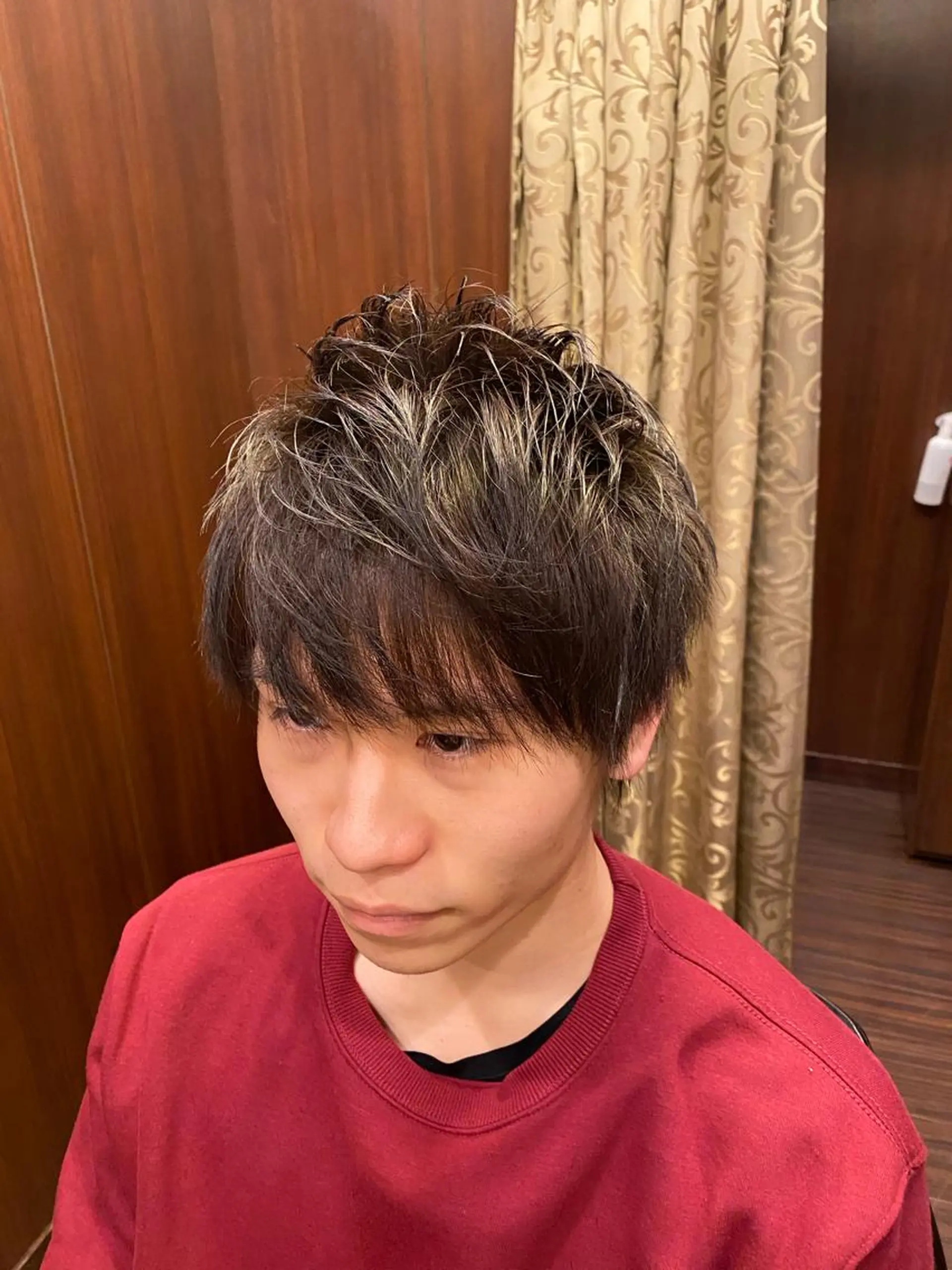 ショート メンズ 浅見 天翔のヘアスタイル