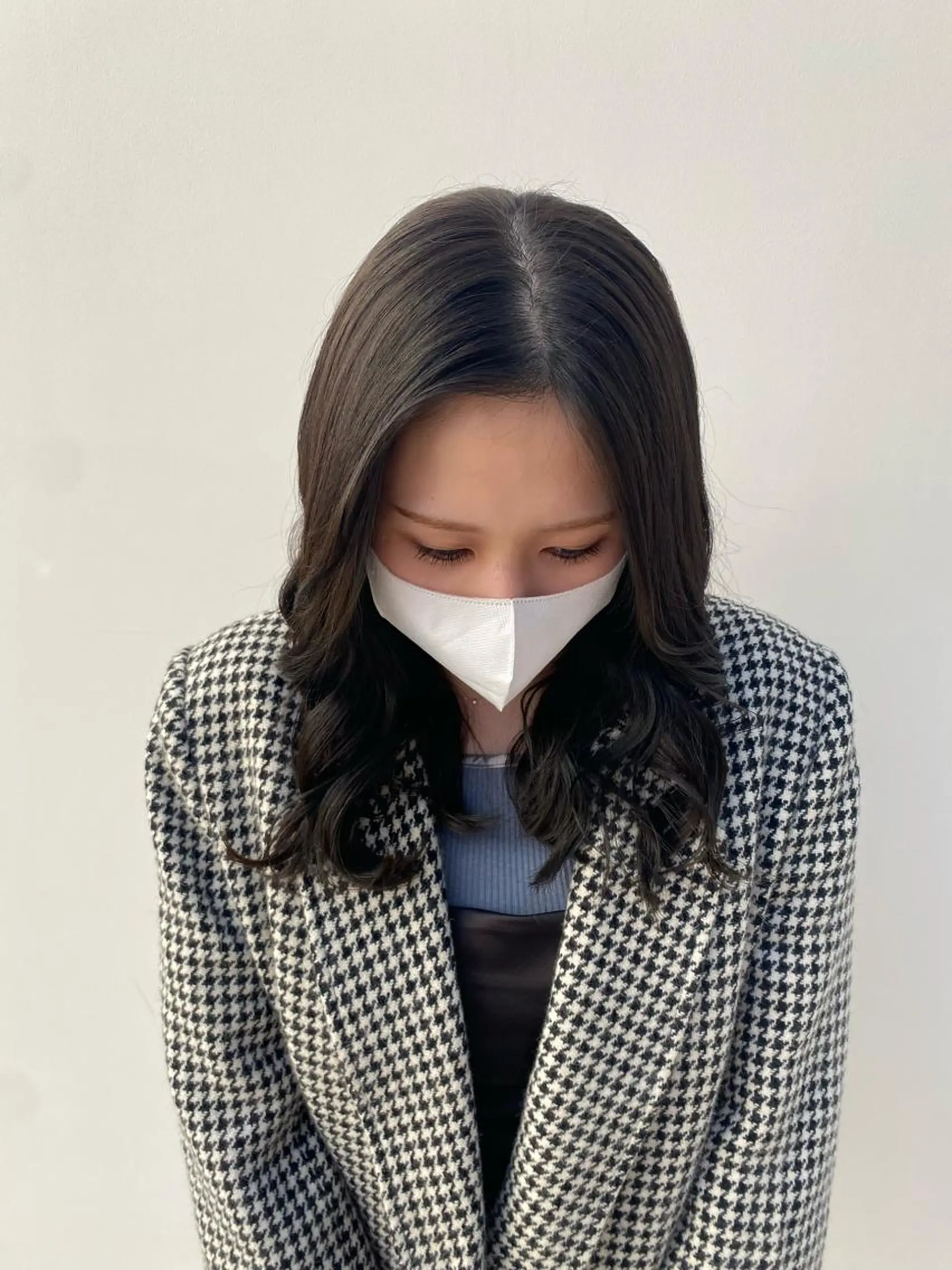 ミディアム カラー ヘアカラー Rinka/梅田/ 透け感カラー🤎のヘアスタイル