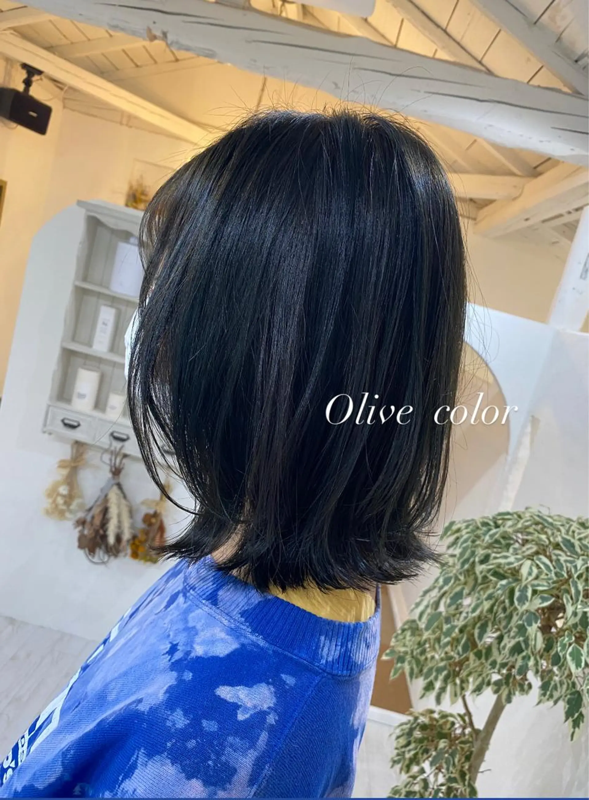 ミディアム カラー flen所属・𖤣𖥧𖥣𖥧田中 姫乃𖤣𖥧𖥣𖡡のヘアスタイル