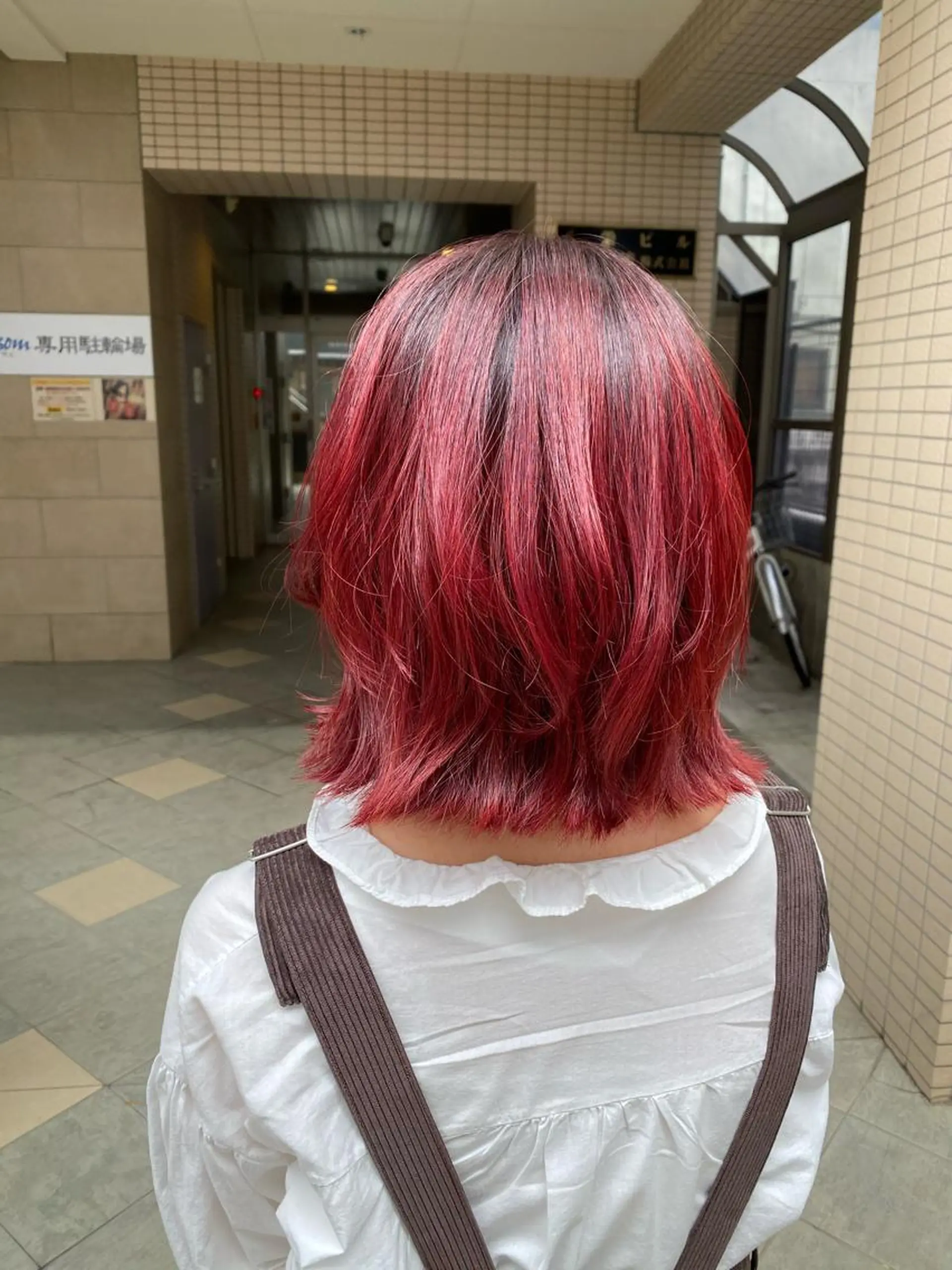 ミディアム 奥井 将希のヘアスタイル