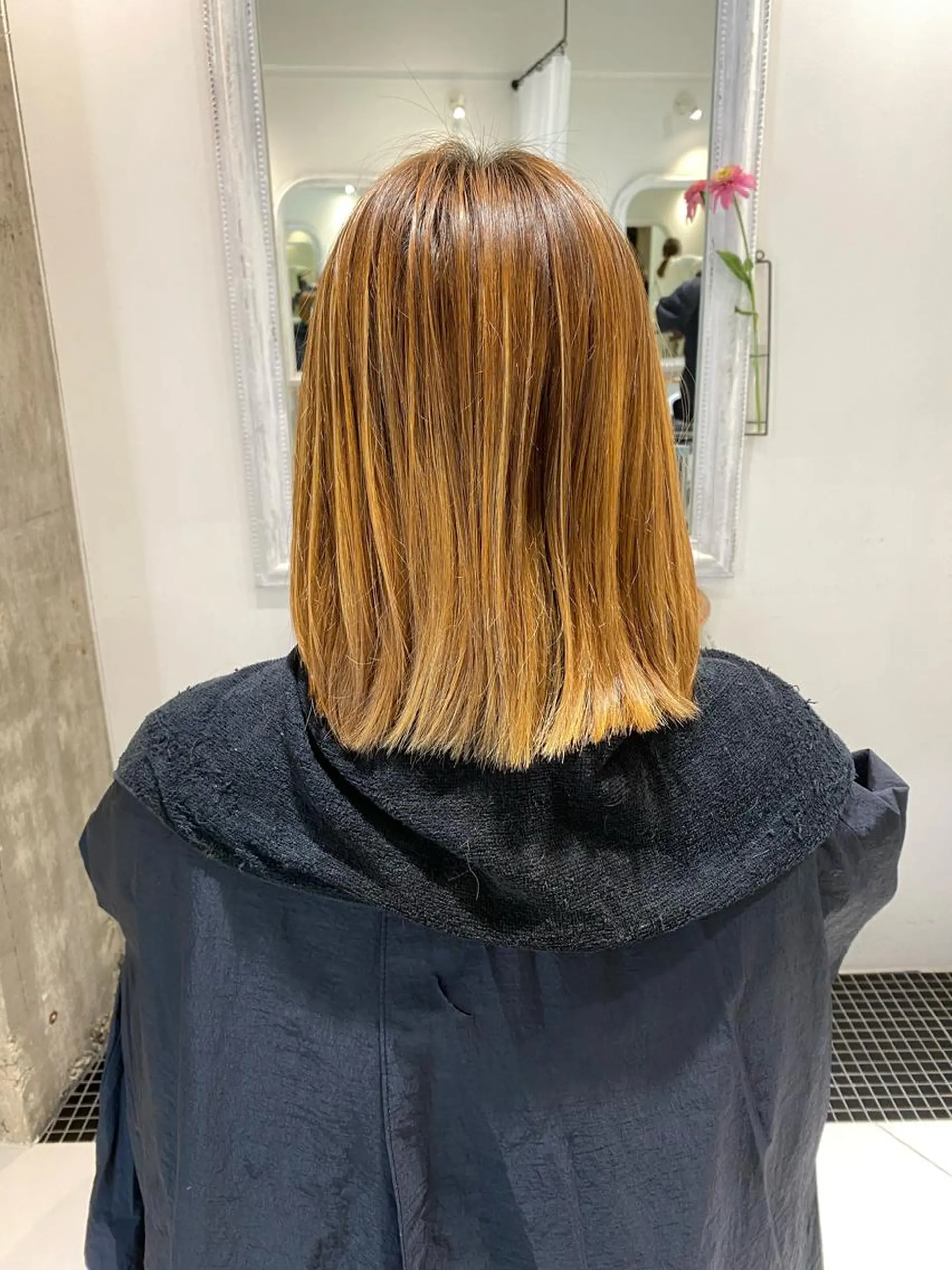 ミディアム カラー ducha所属・DUCHA Tomida naoのヘアスタイル