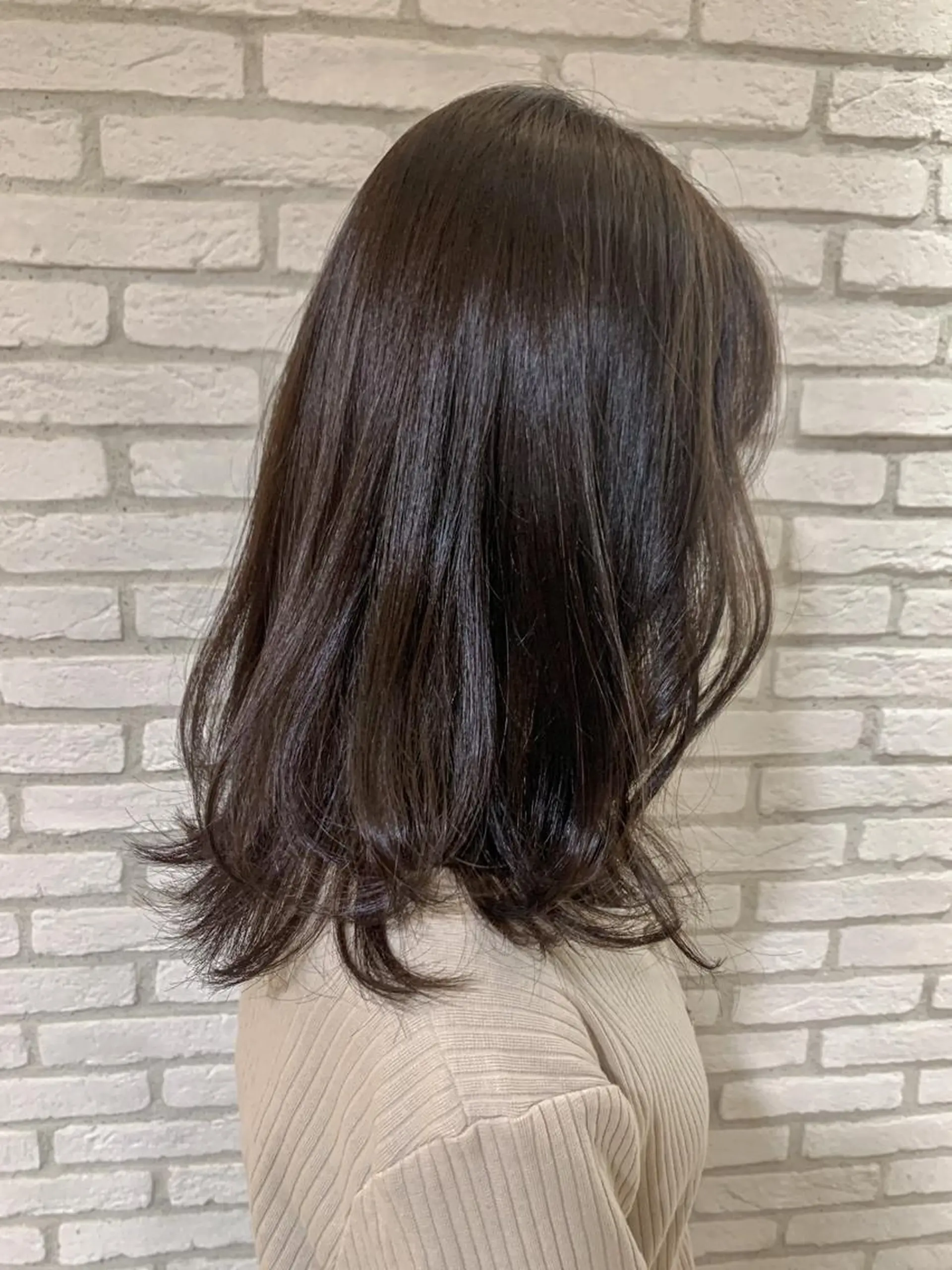 セミロング yuka .のヘアスタイル