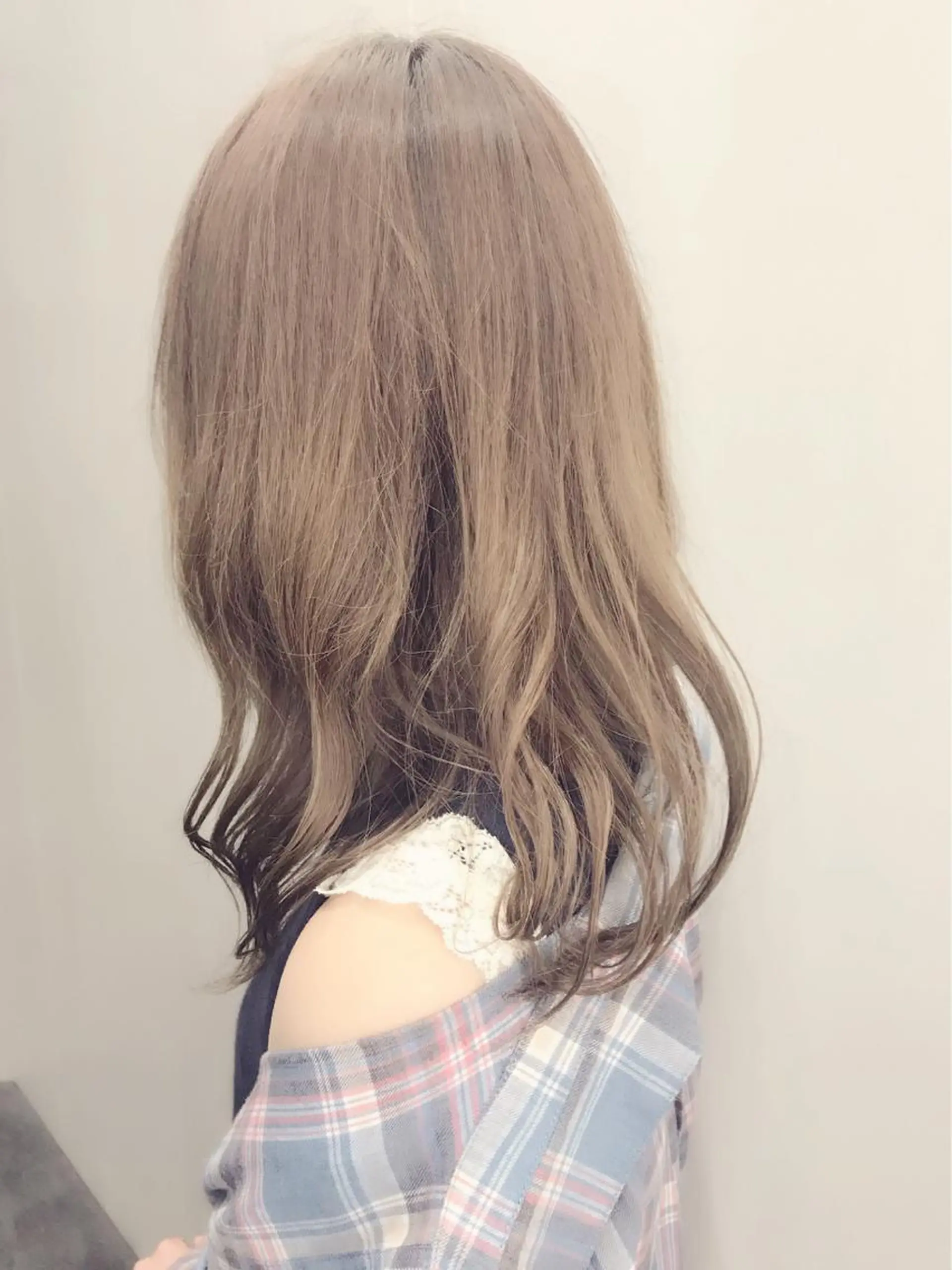 セミロング カラー パーマ カット ヘアカラー トリートメント 前髪/ハイライト得意 安西駿一　【銀座】のヘアスタイル