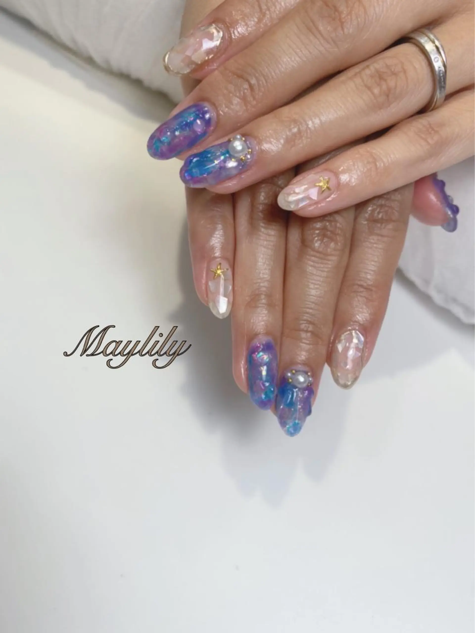 ネイル Nail care salon Maylily所属・Nail salon Maylilyのネイルデザイン