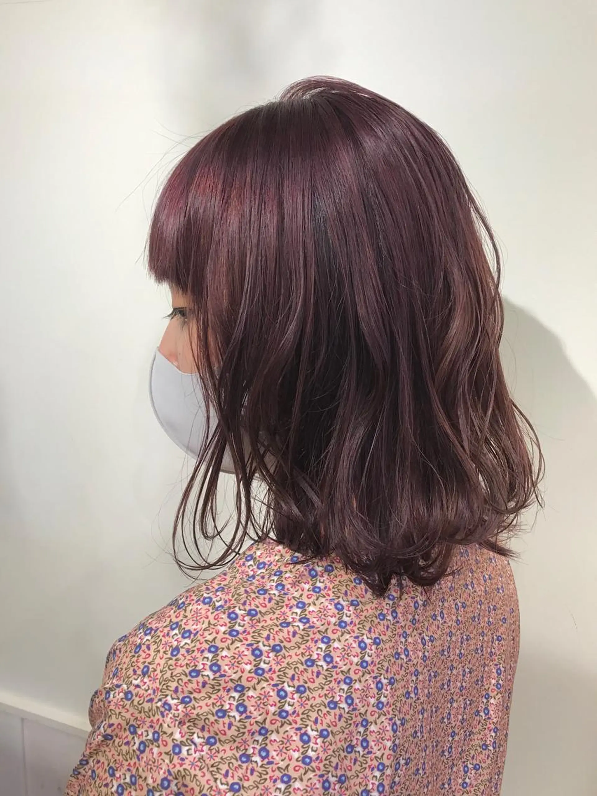 ミディアム アッシュ 清水　ちひろ ✄トップスタイリストのヘアスタイル