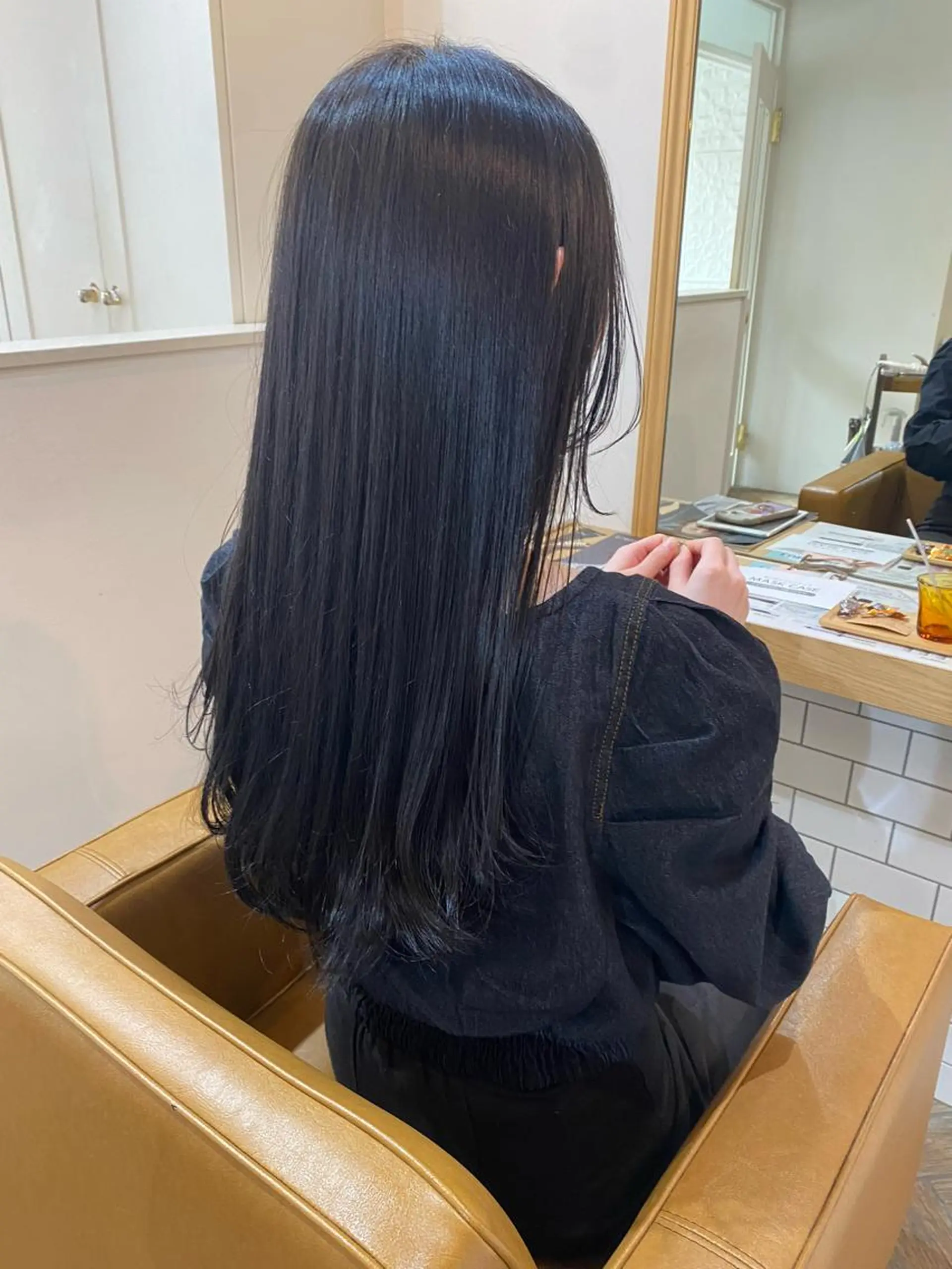 ロング カラー eme hair design 【エメ】所属・eme ﾅｵ ストレートモデル募集のヘアスタイル