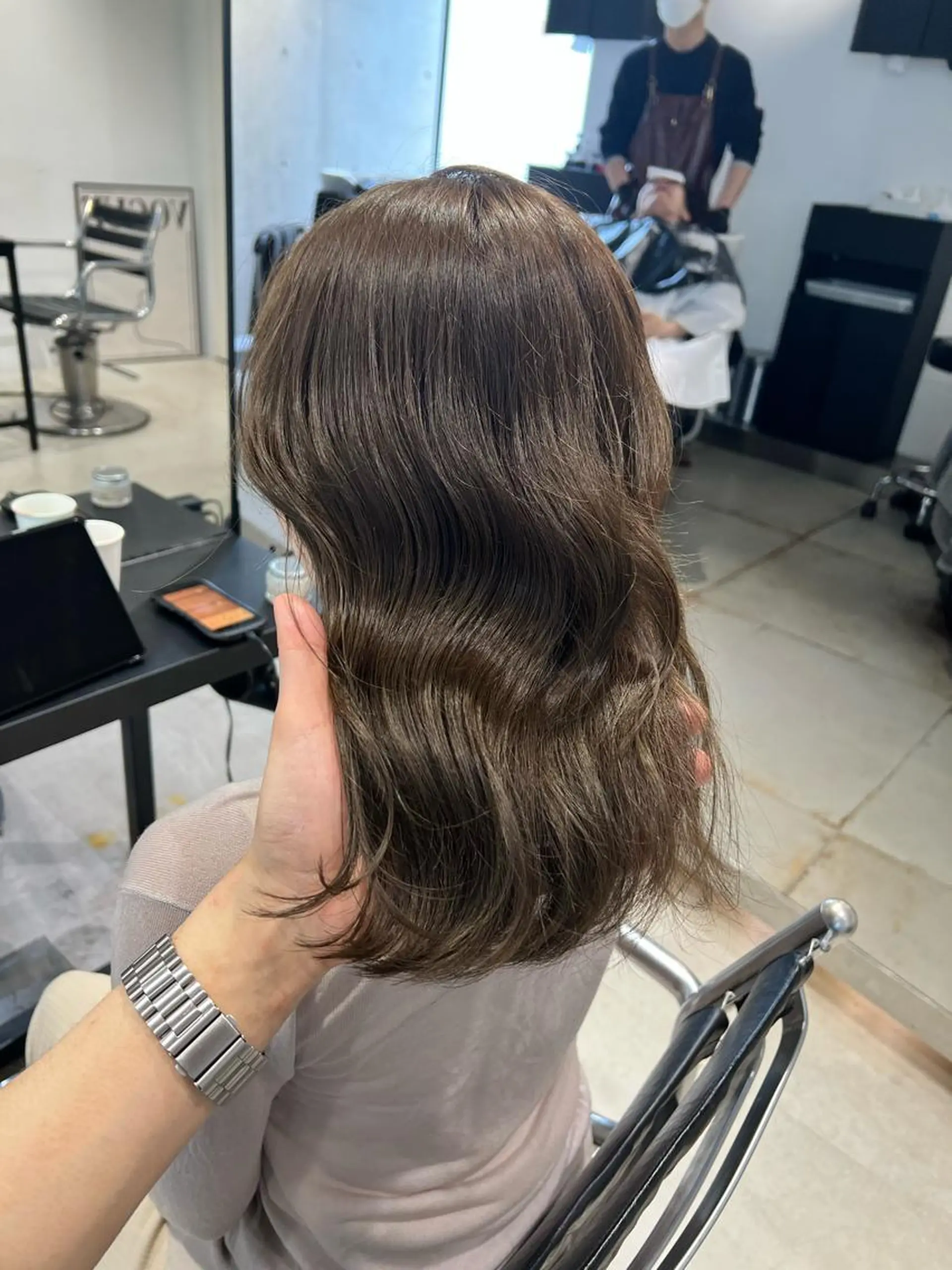 セミロング カラー カット ヘアカラー トリートメント レイヤー/透明感 カラー🌿KANTAのヘアスタイル