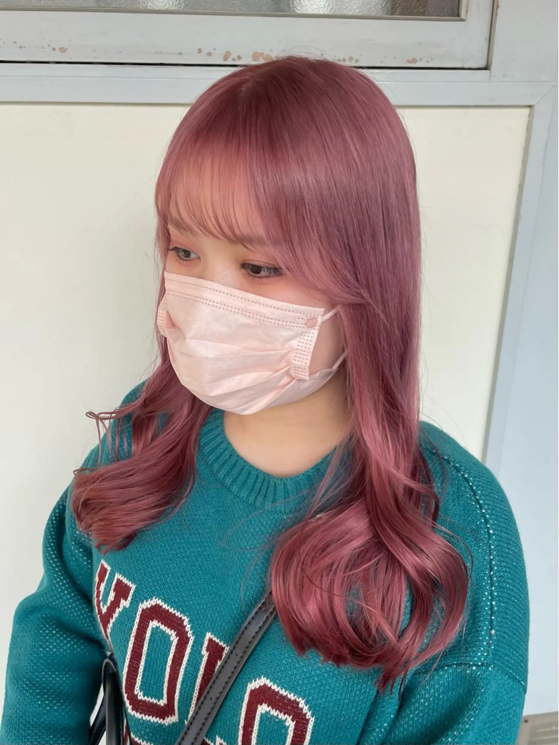セミロング カラー ヘアアレンジ カット ヘアカラー トリートメント maoブリーチ無し 似合わせカラーのヘアスタイル