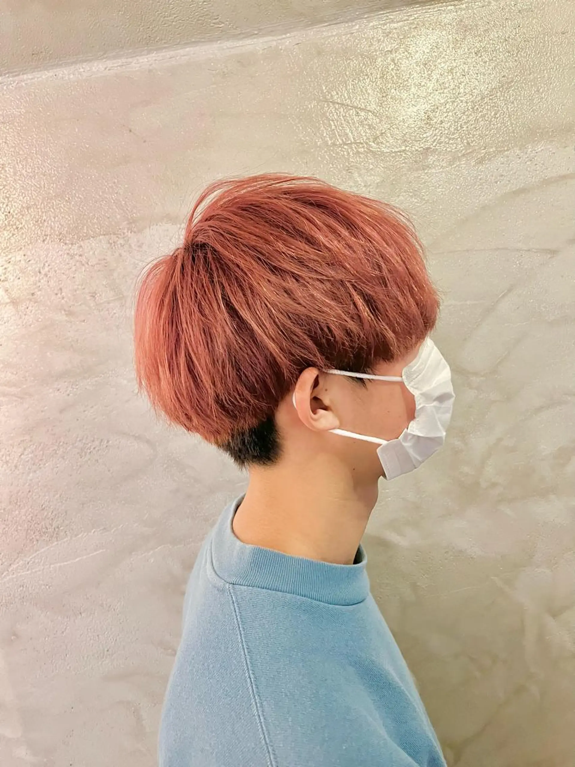 カラー メンズ ヘアカラー FUJINO RYOのヘアスタイル