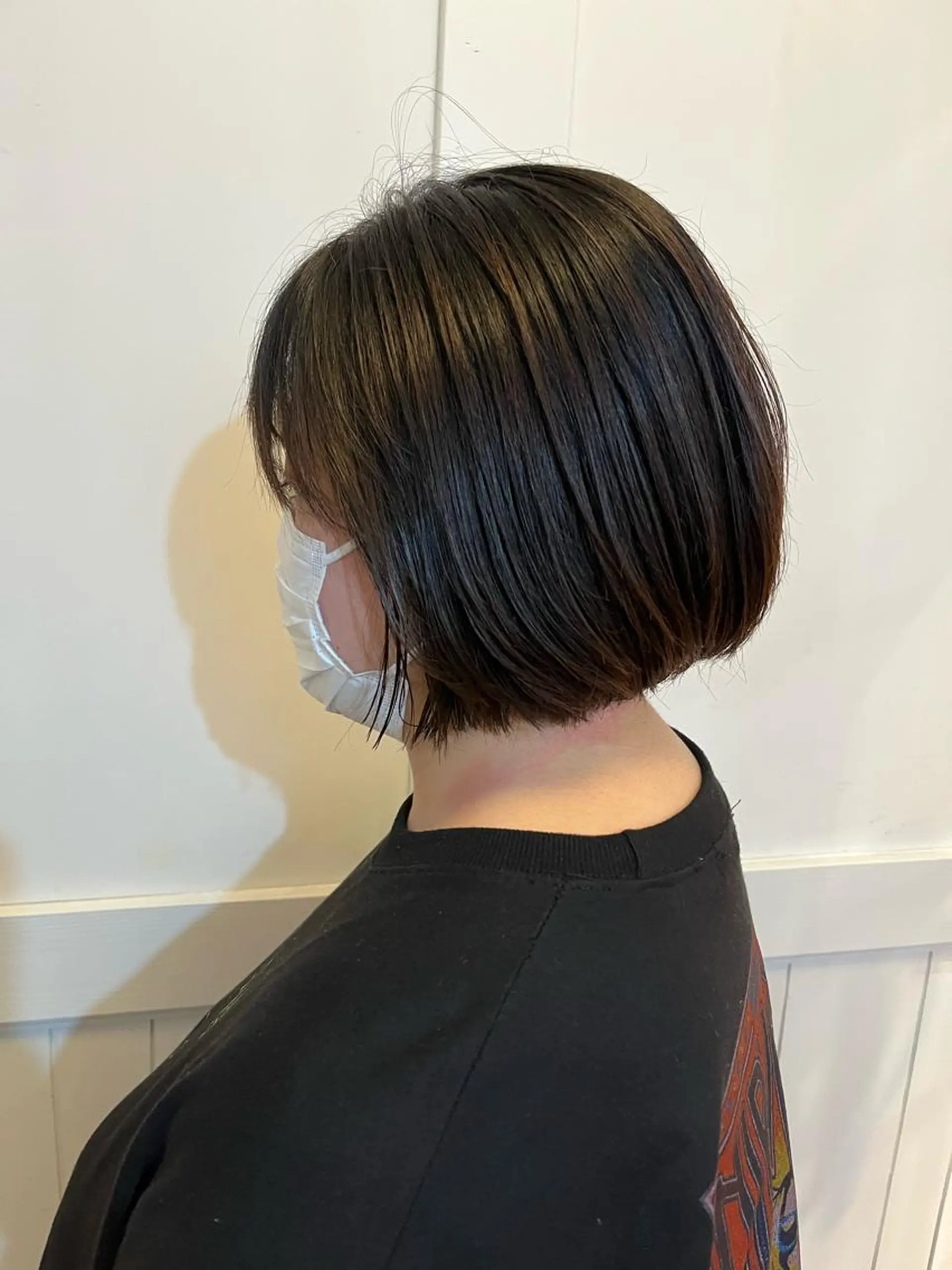 ショート ボブレイヤー ボブ レイヤーカット 狩野 くるみのヘアスタイル