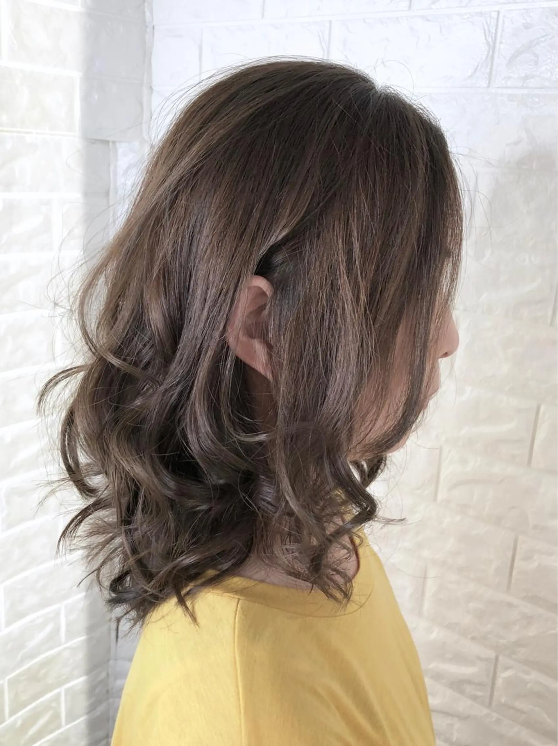 ミディアム 縮毛矯正/髪質改善 主税巧一のヘアスタイル