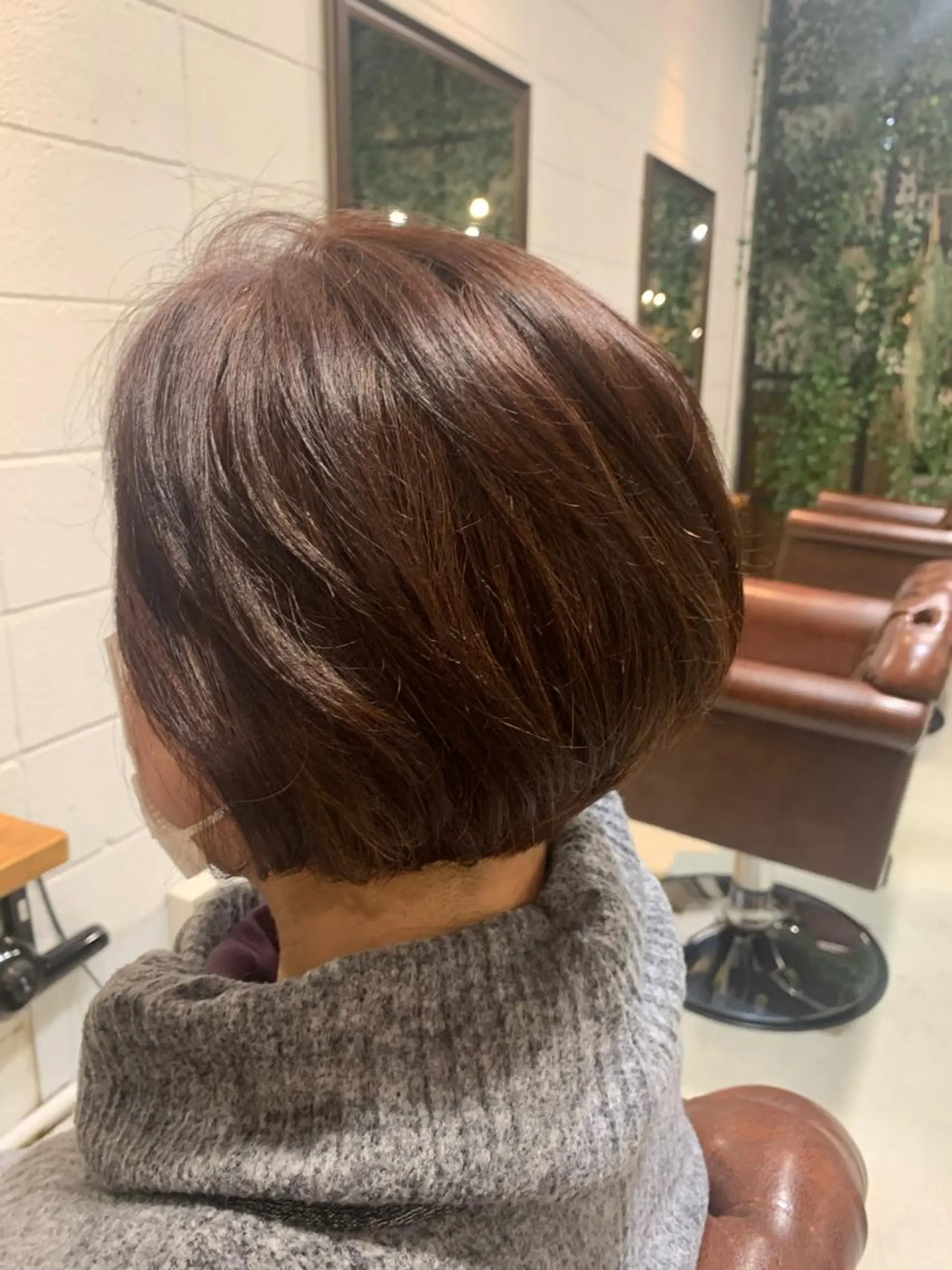 ショート カラー ショート🌼パーマ 本間正子のヘアスタイル