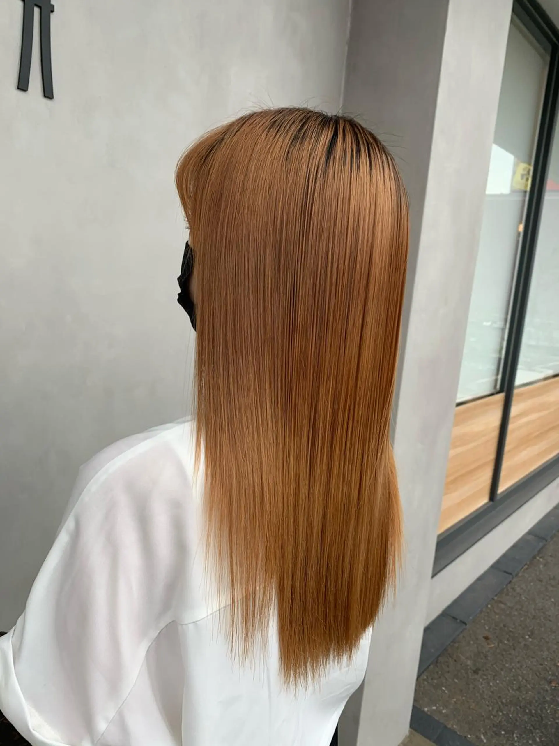 ロング カラー 髪質改善 トリートメント 名古屋／デザイン／ ブリーチ/松井亮磨のヘアスタイル