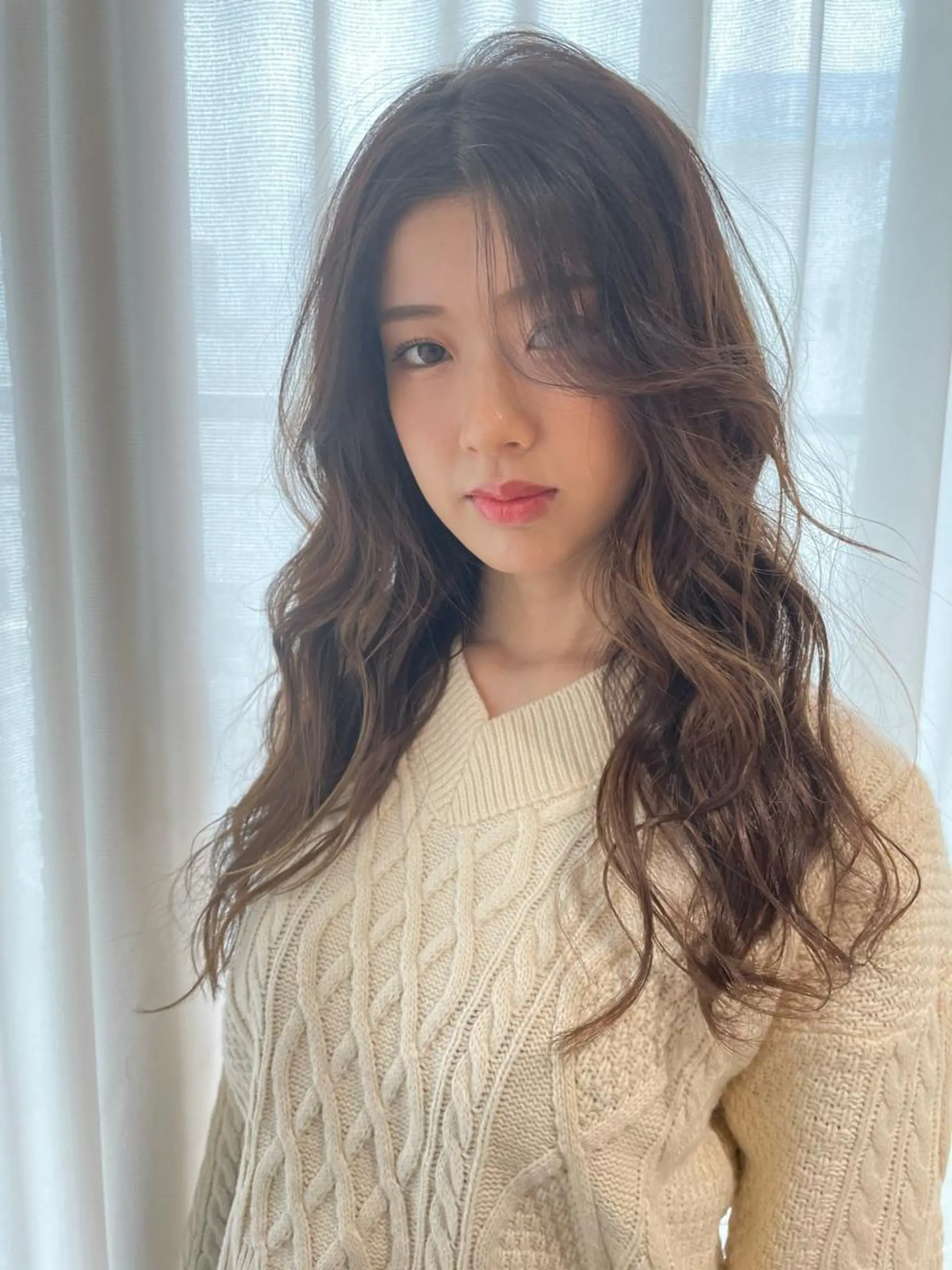 セミロング eins.hair所属・過去一の柔髪ヘア 🌿einshairのヘアスタイル