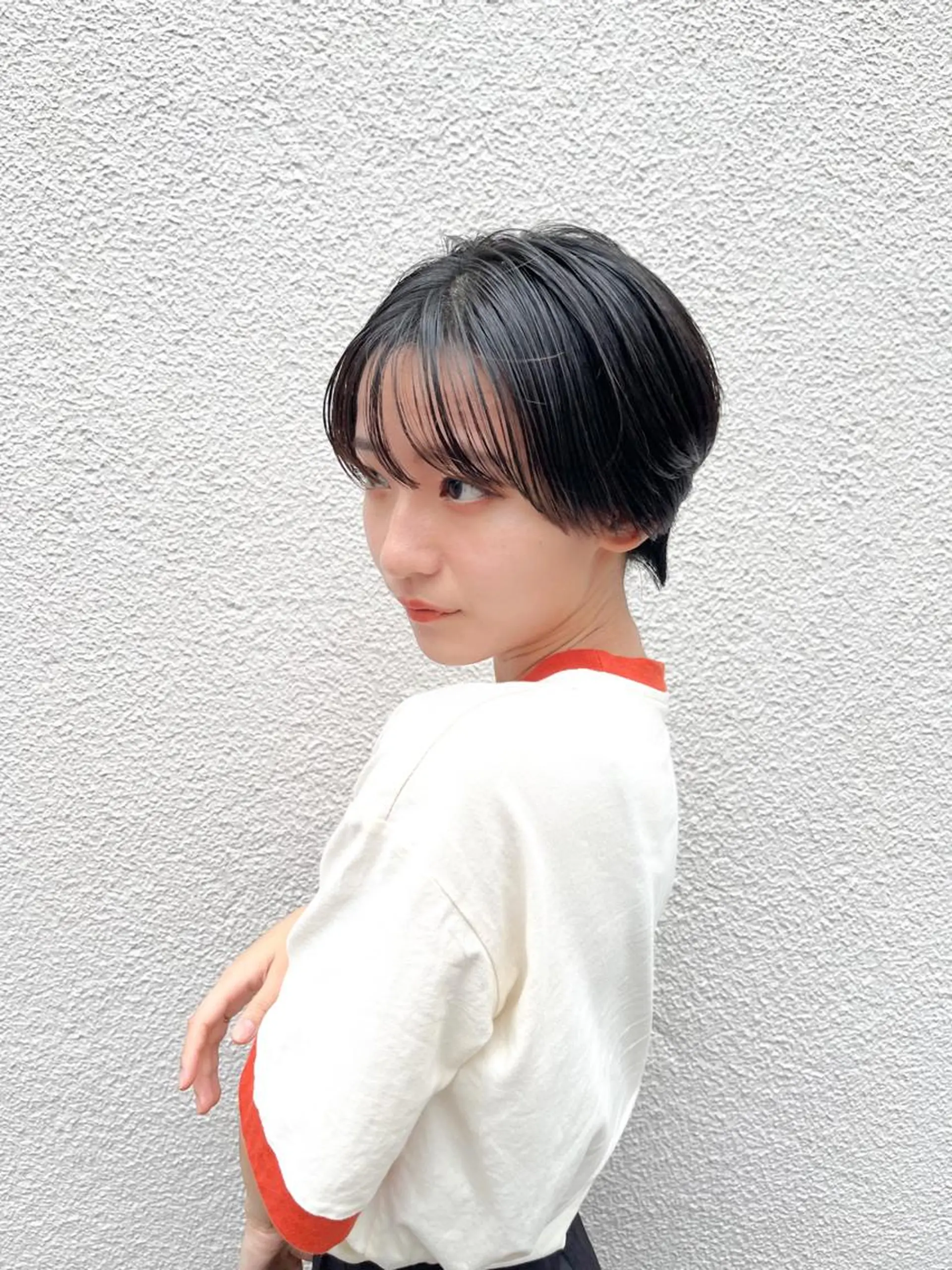 ショート シースルーバング ショートヘア Memories 銀座所属・小顔💫似合わせ💫 ショート下村直也のその他イメージ