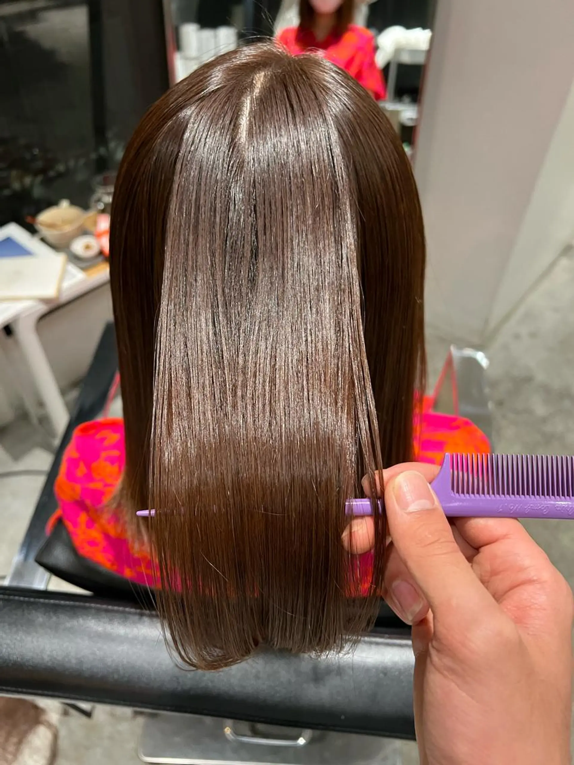 ミディアム トリートメント 堀江 /木下椋麻のヘアスタイル